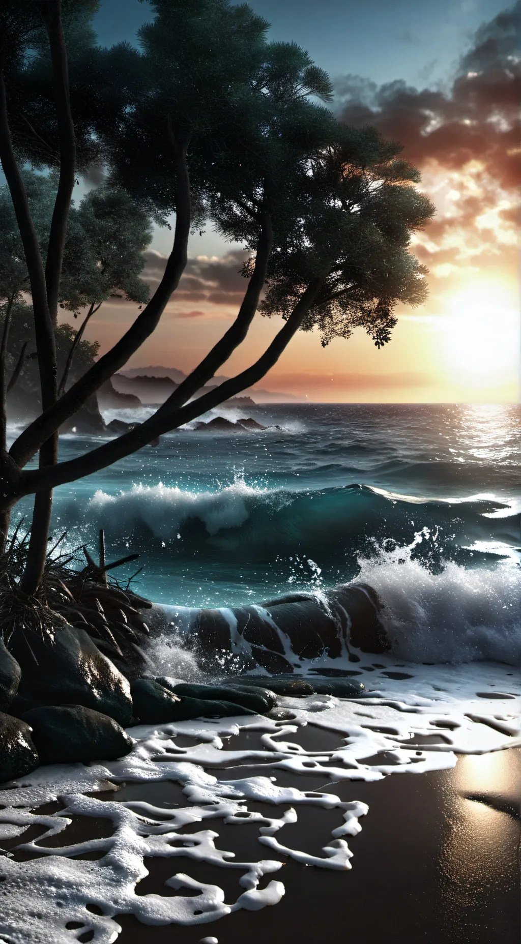 ai character: Outer Banks background