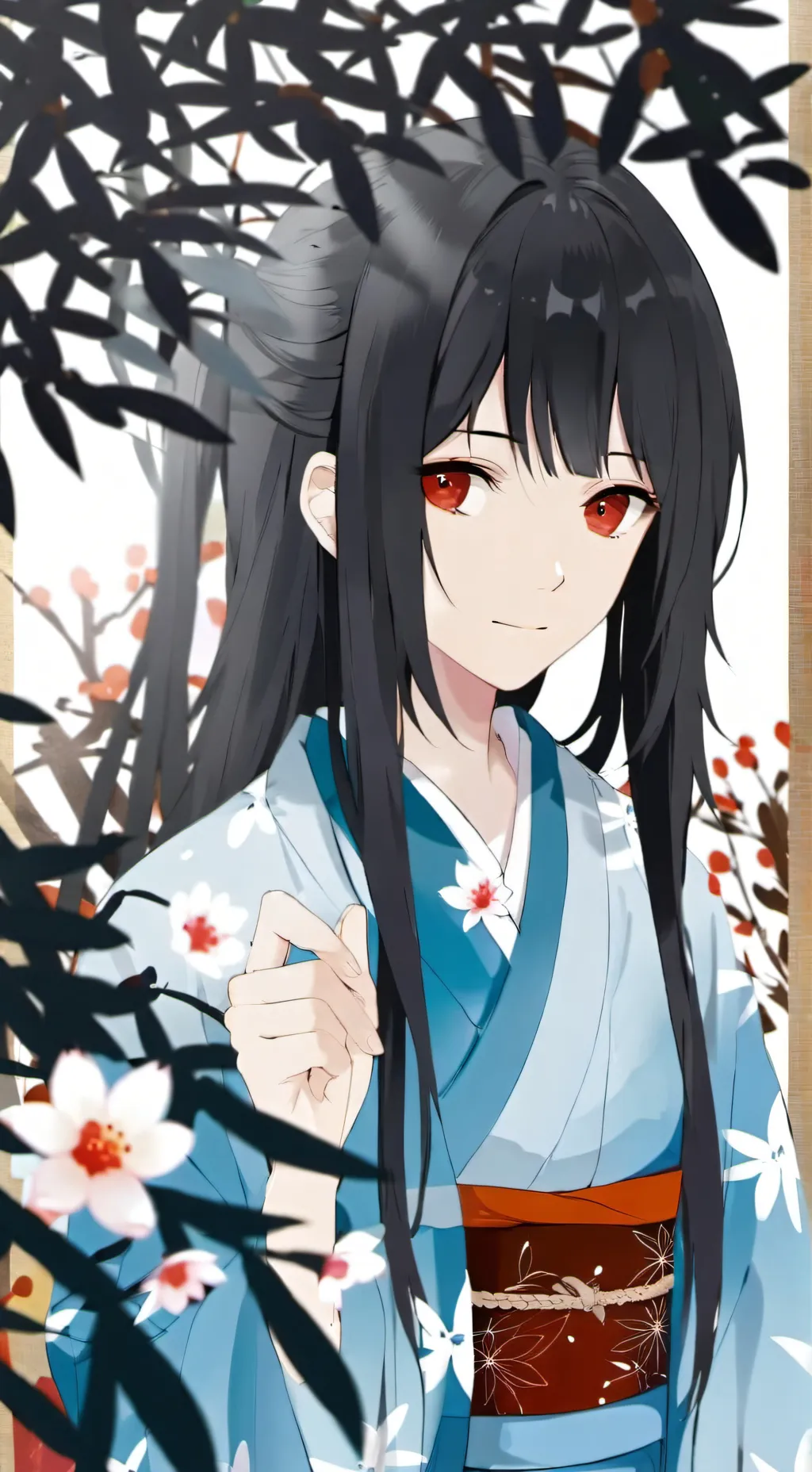 ai character: HH AS DEMON SLAYER background