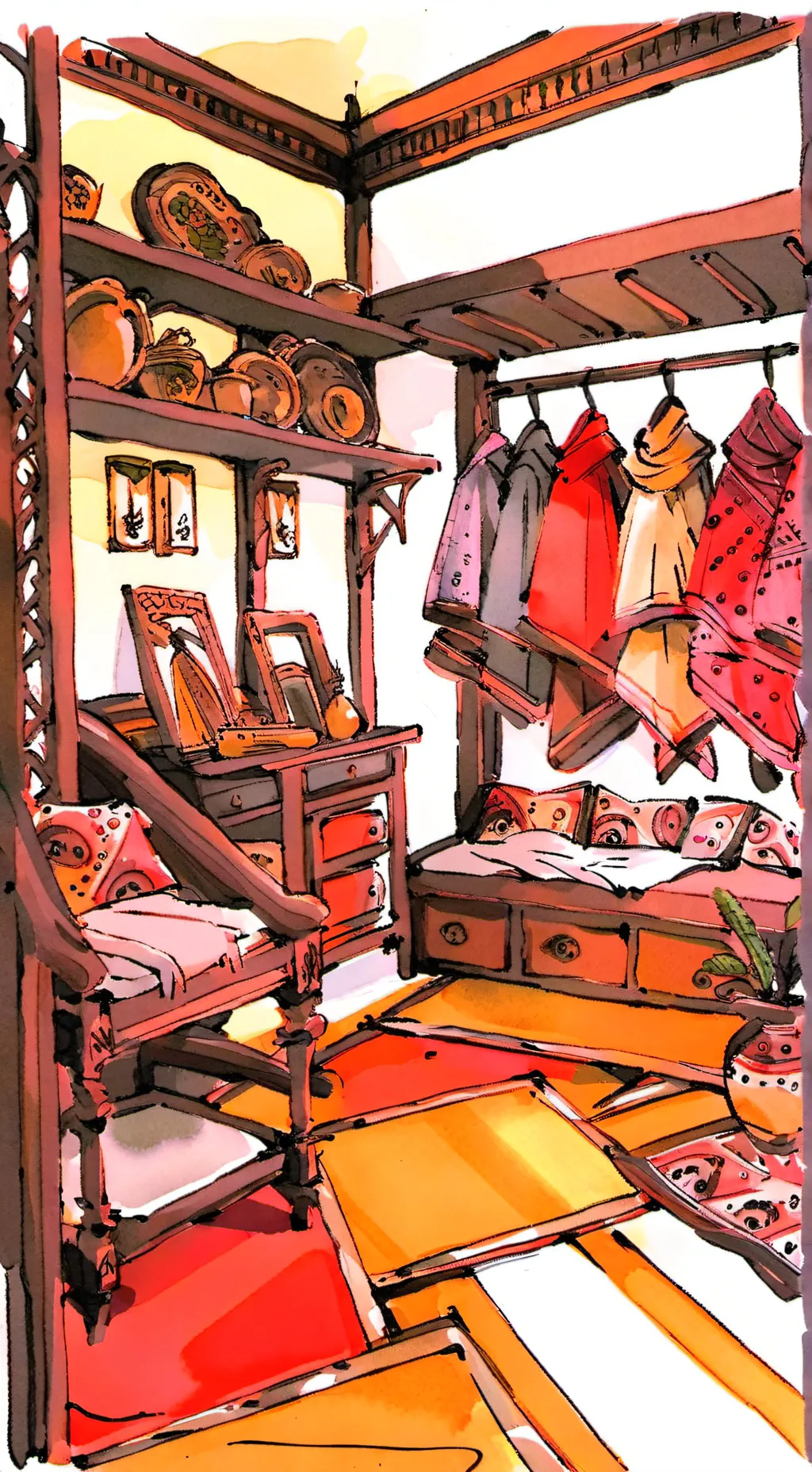 ai character: Leg tracker background