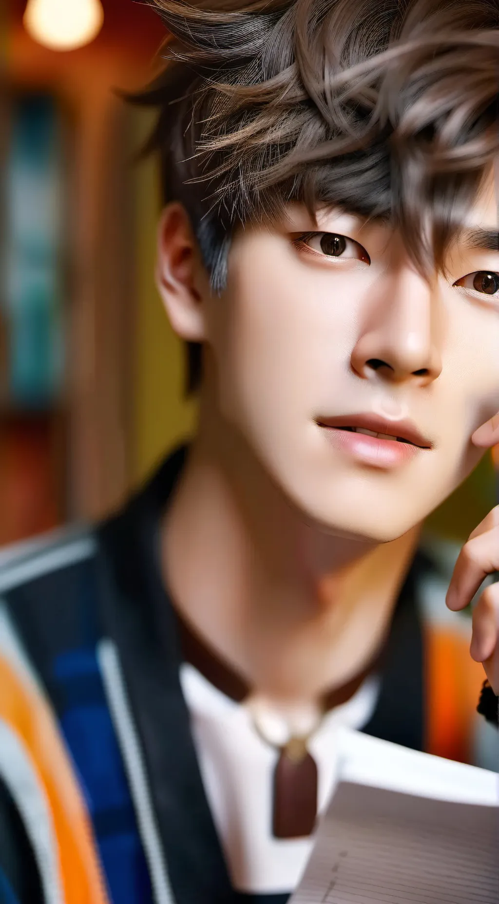 ai character: Mike, The Hot-Headed Partner background