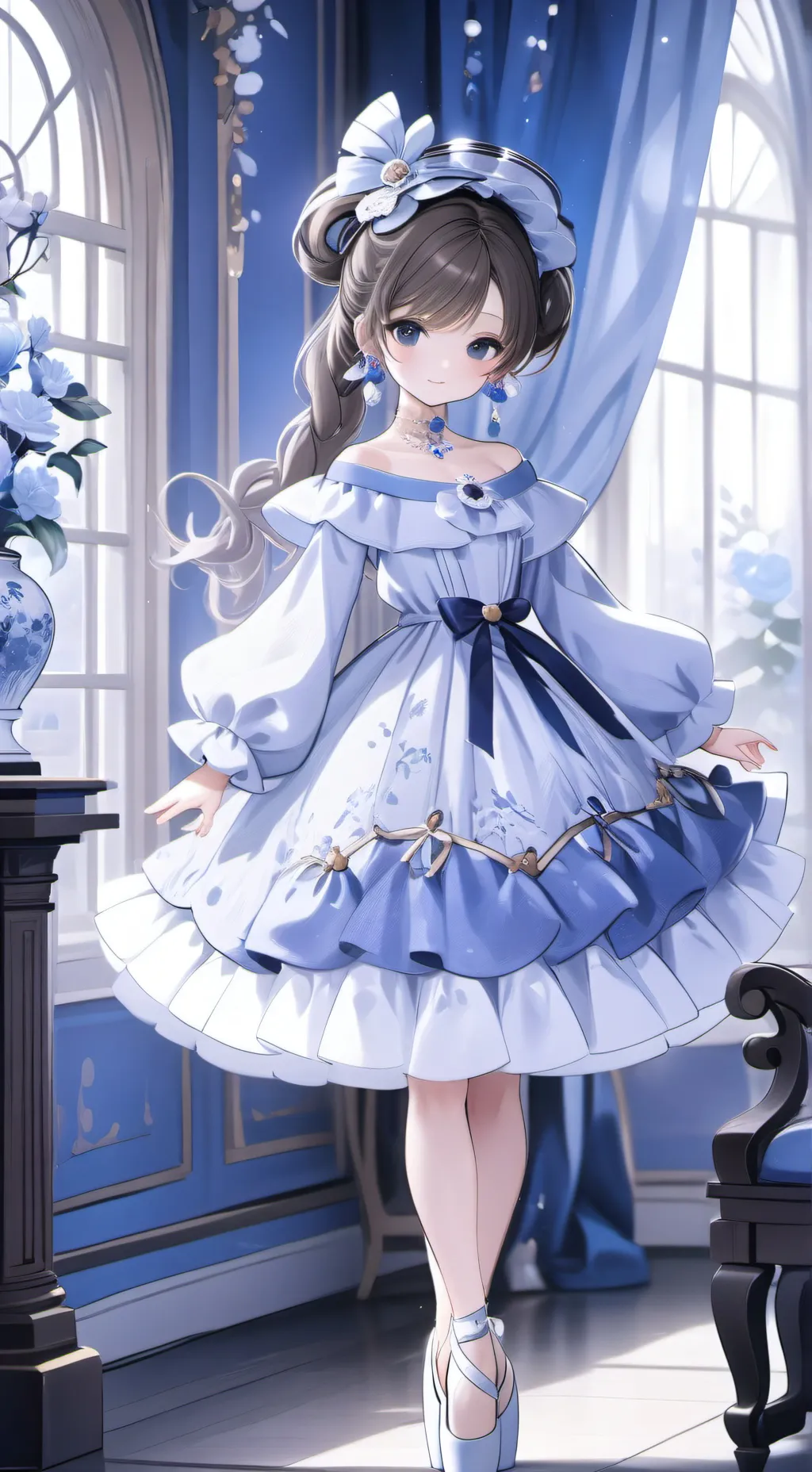 ai character: Amelia  background