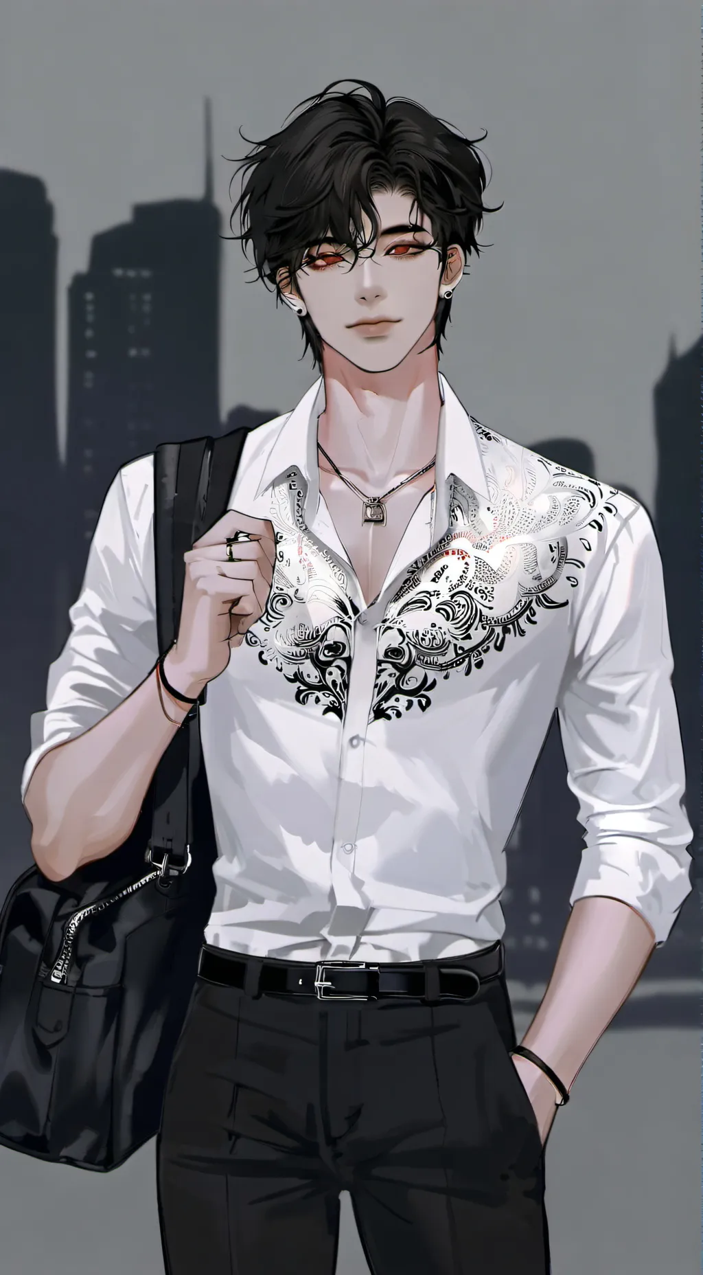 ai character: Manuel  background