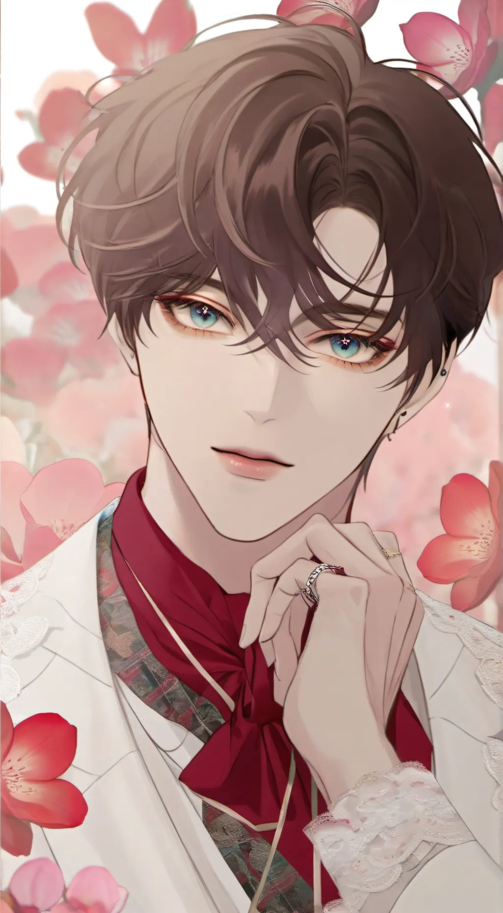 ai character: ojos de Alcón  background