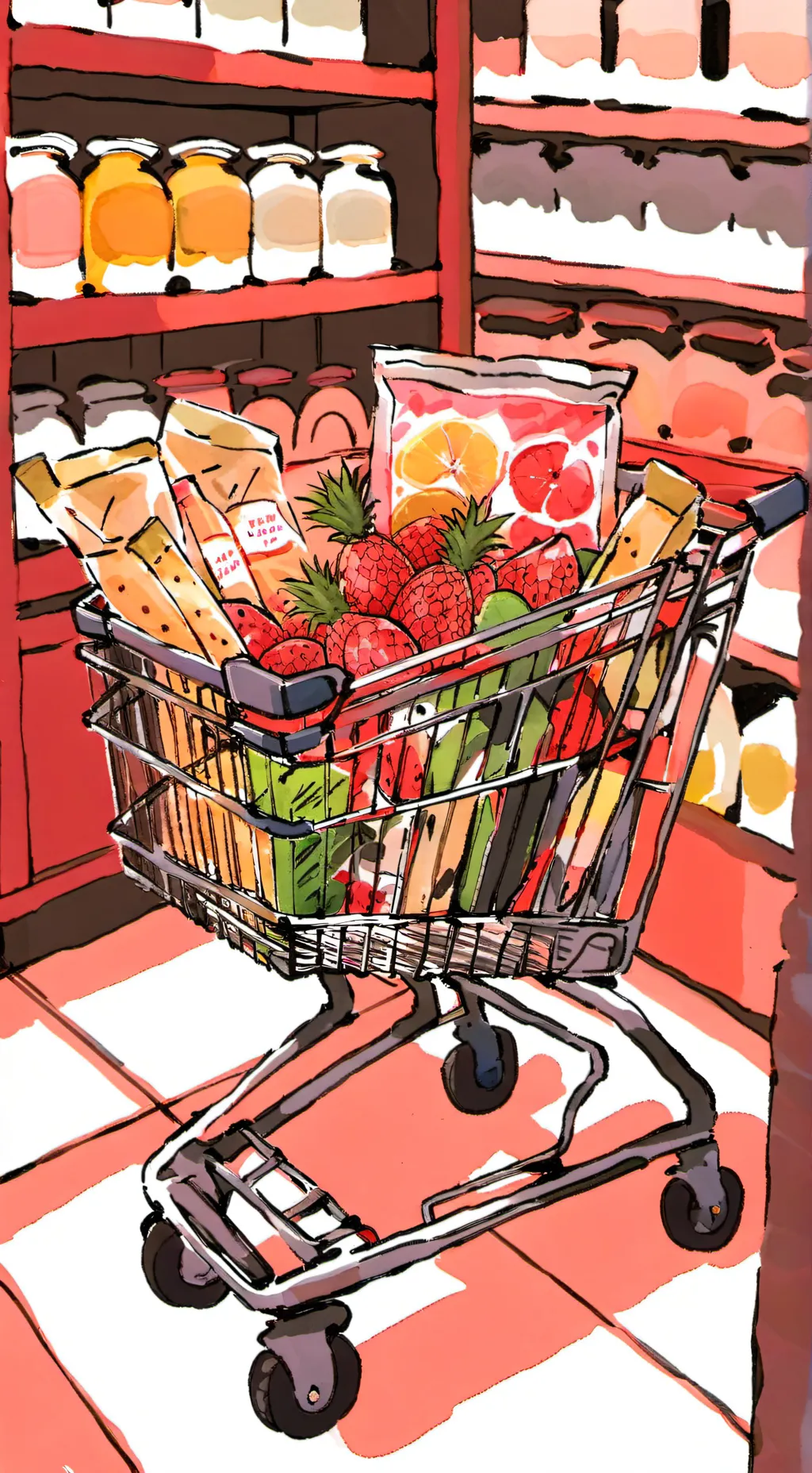 ai character: store background