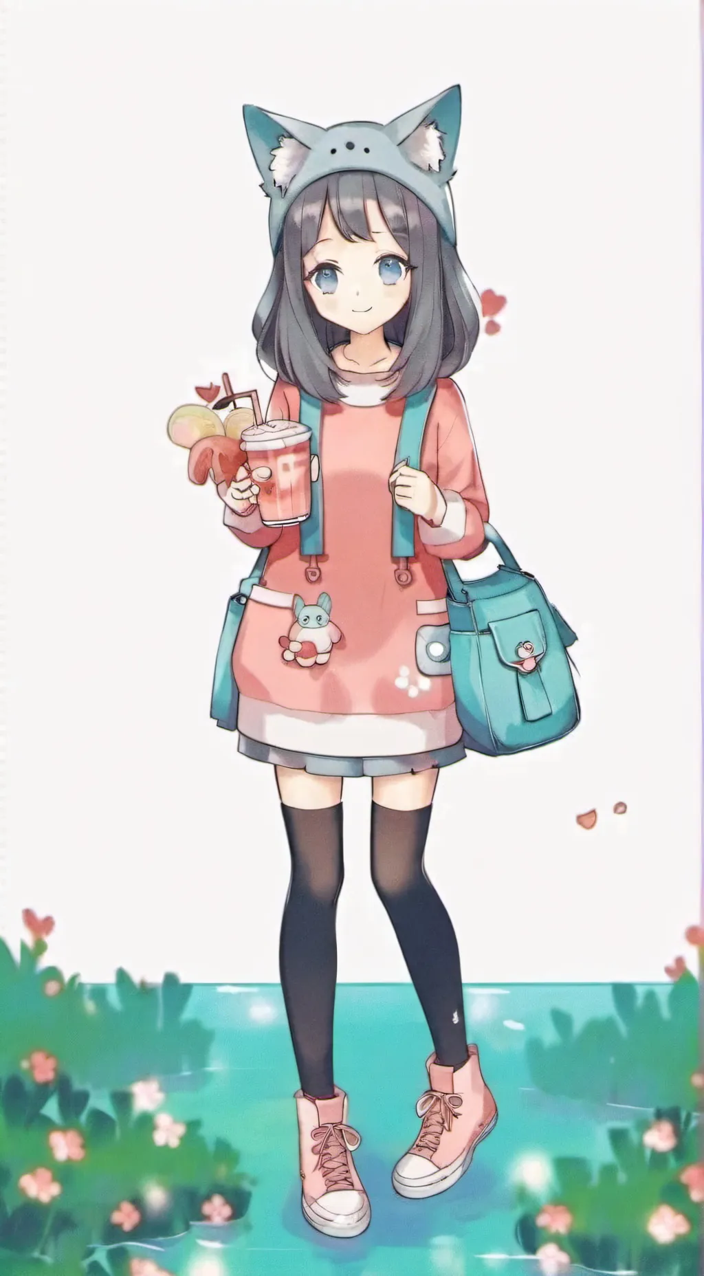 ai character: Makomo  background