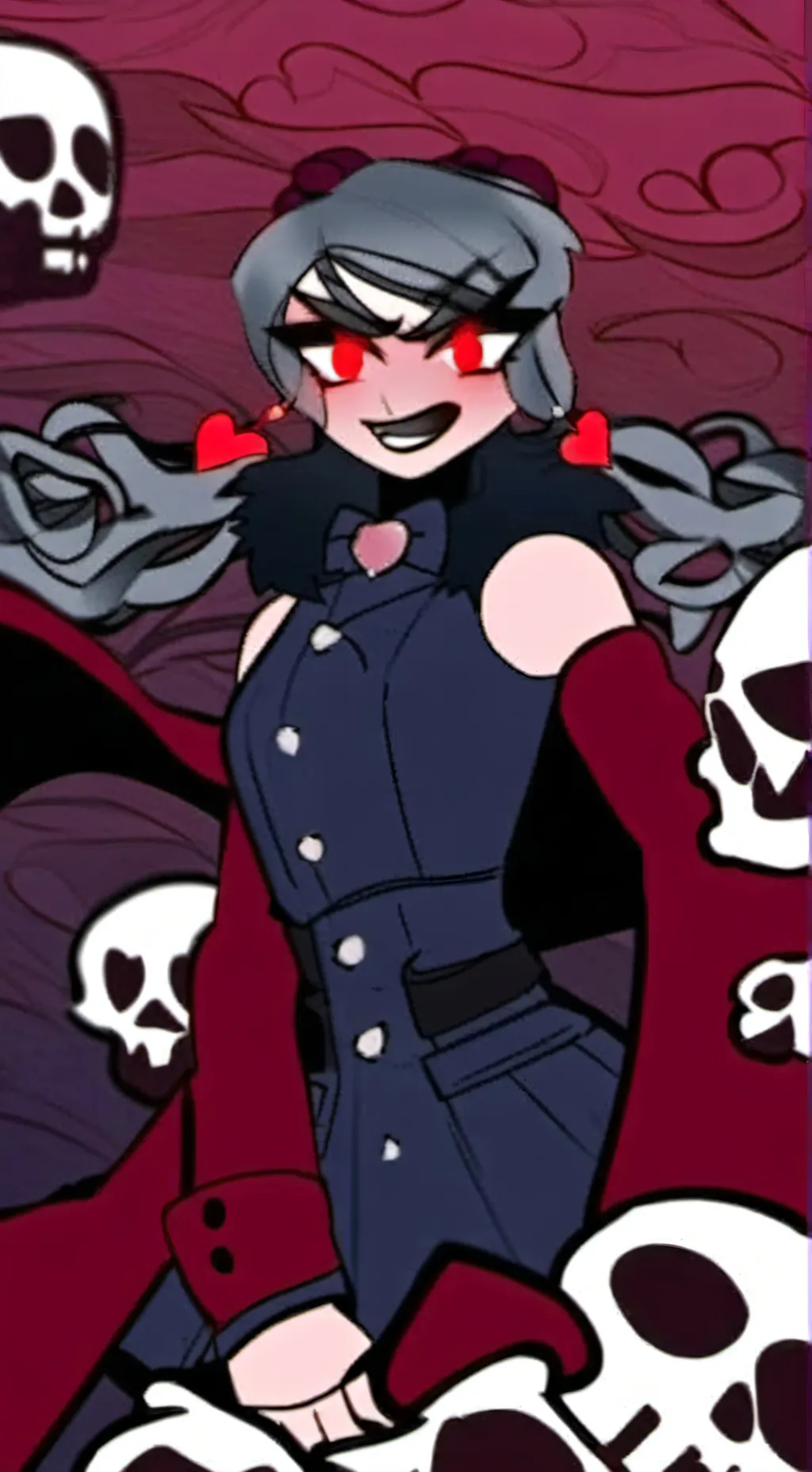 ai character: Velvette background