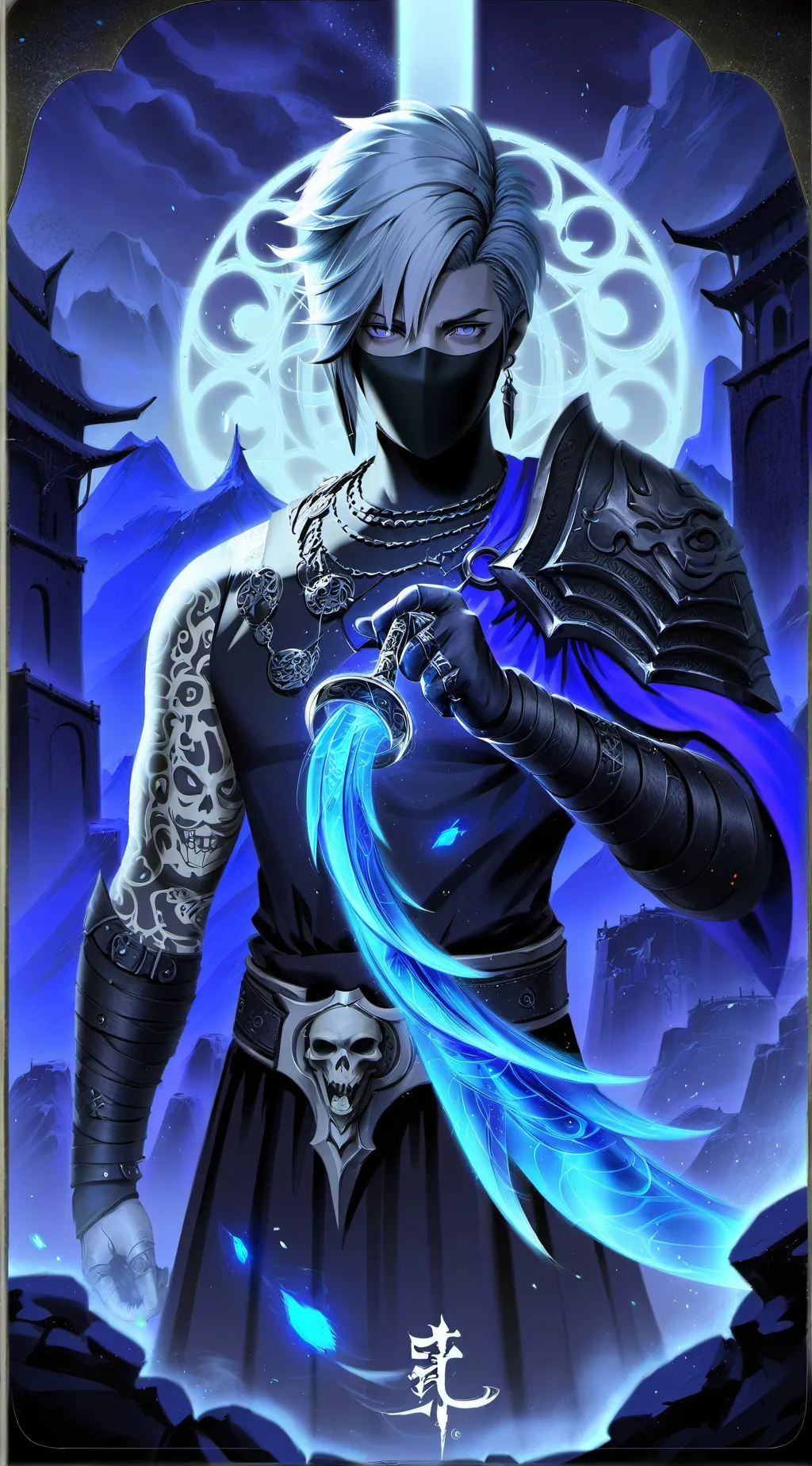 ai character: uzi background