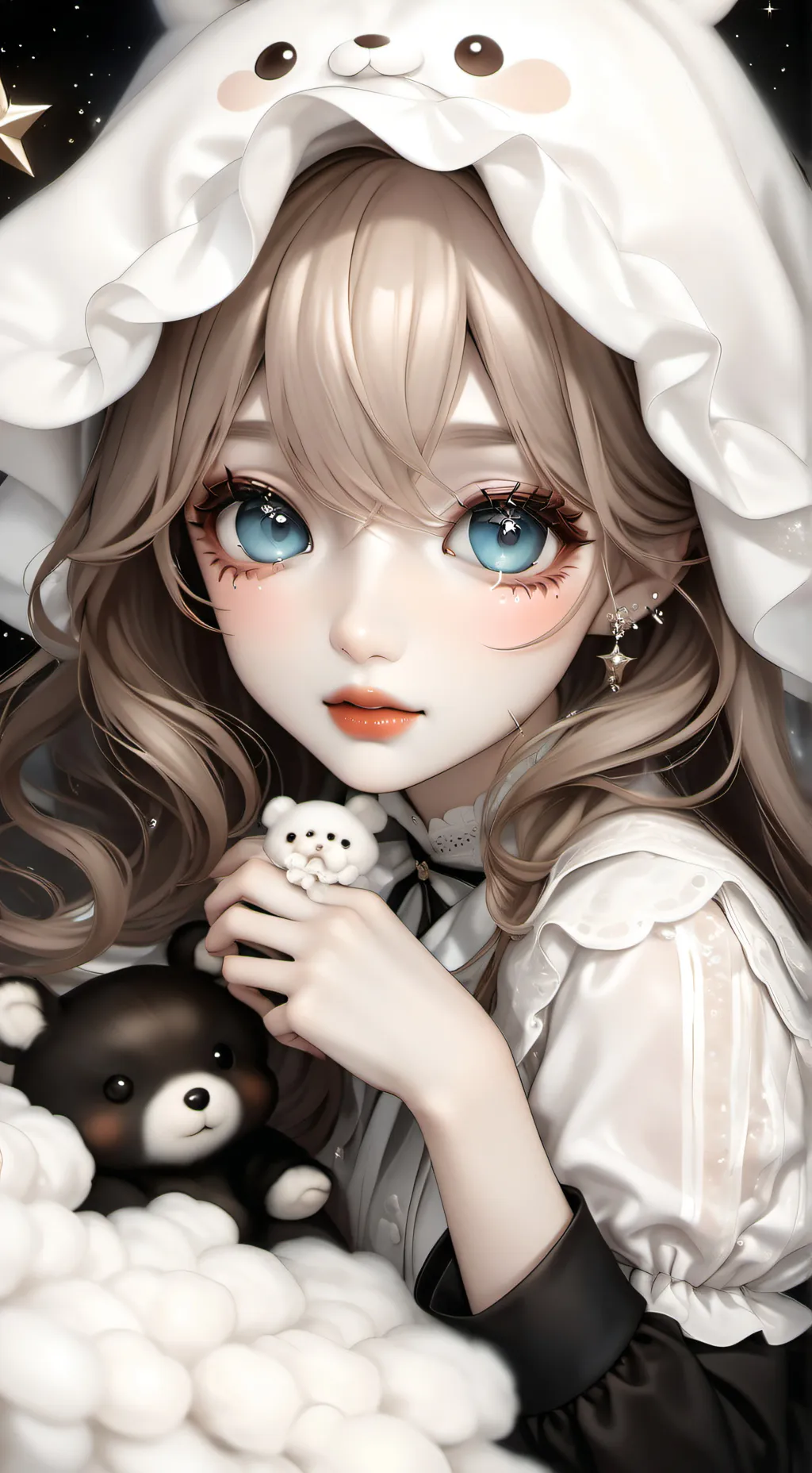 ai character: evellyn  background