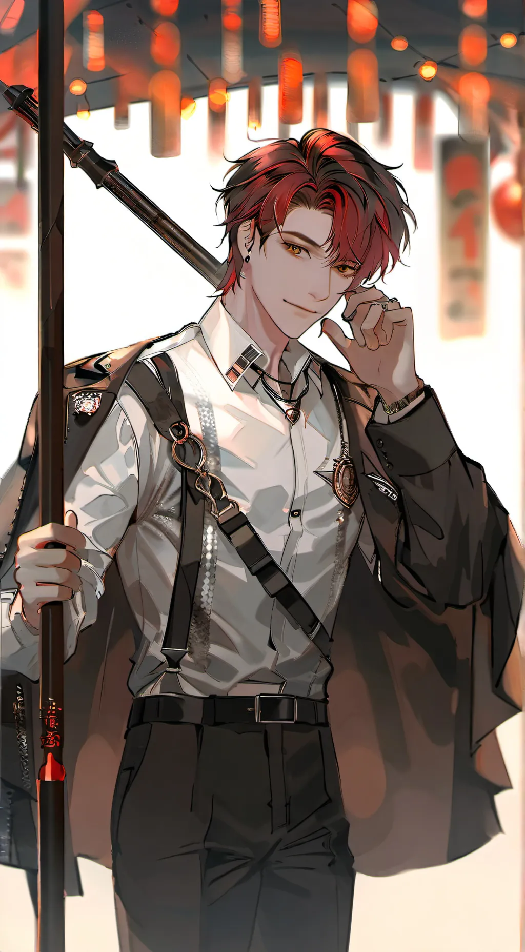 ai character: Mickey  background