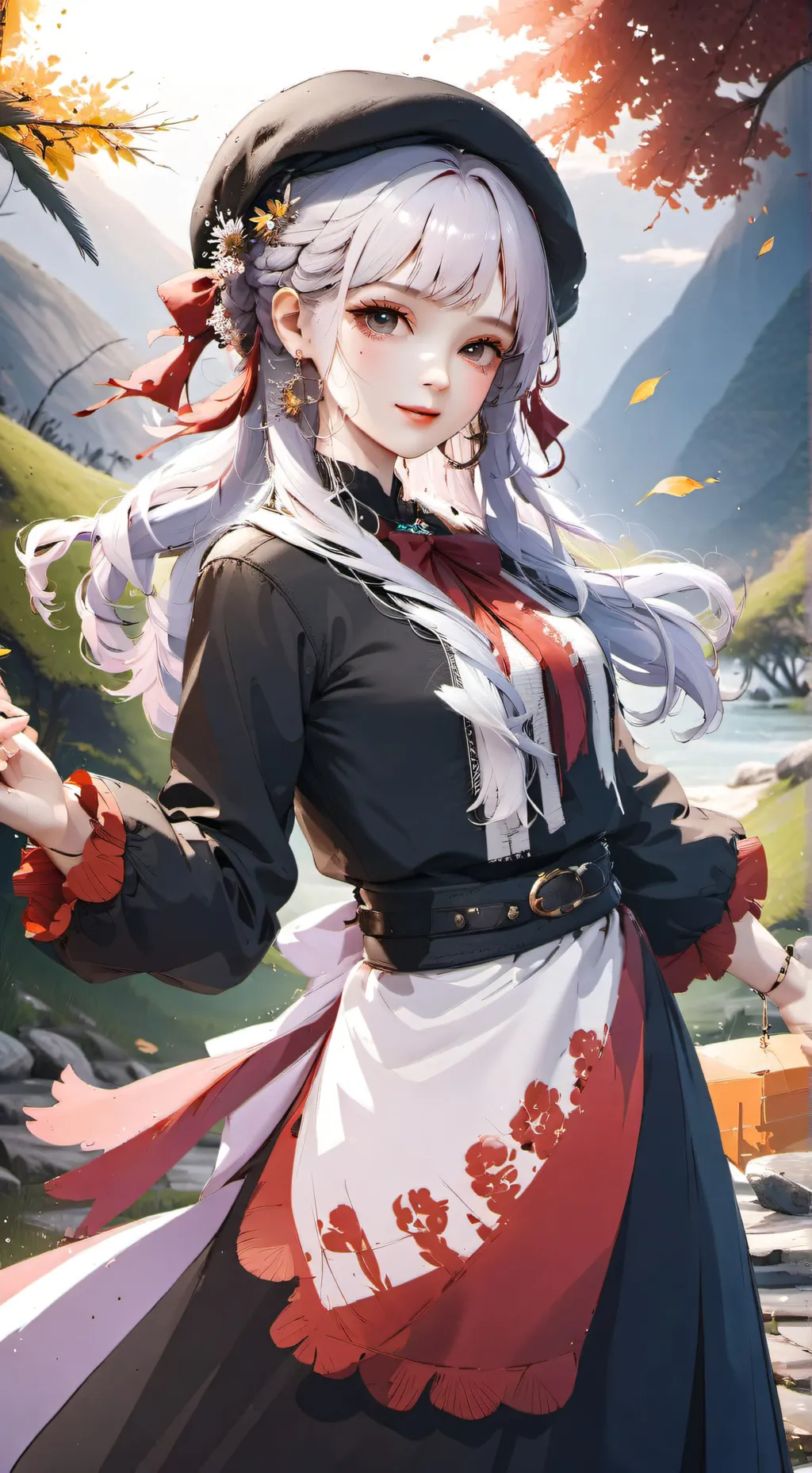 ai character: uma guria background