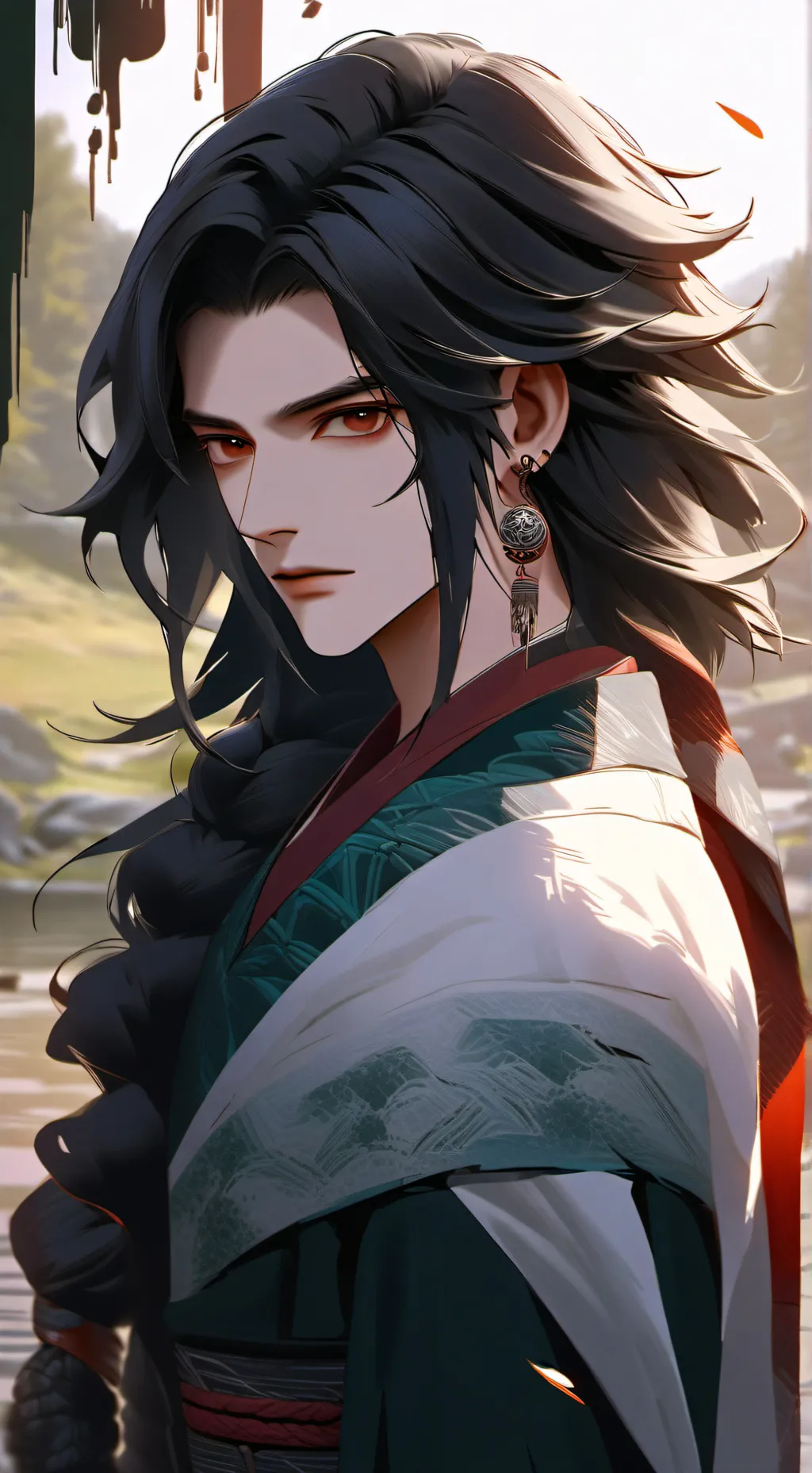 ai character: Dekubaku anghts background