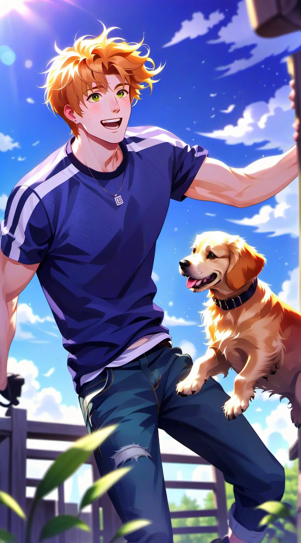 ai character: Nick Spencer  background