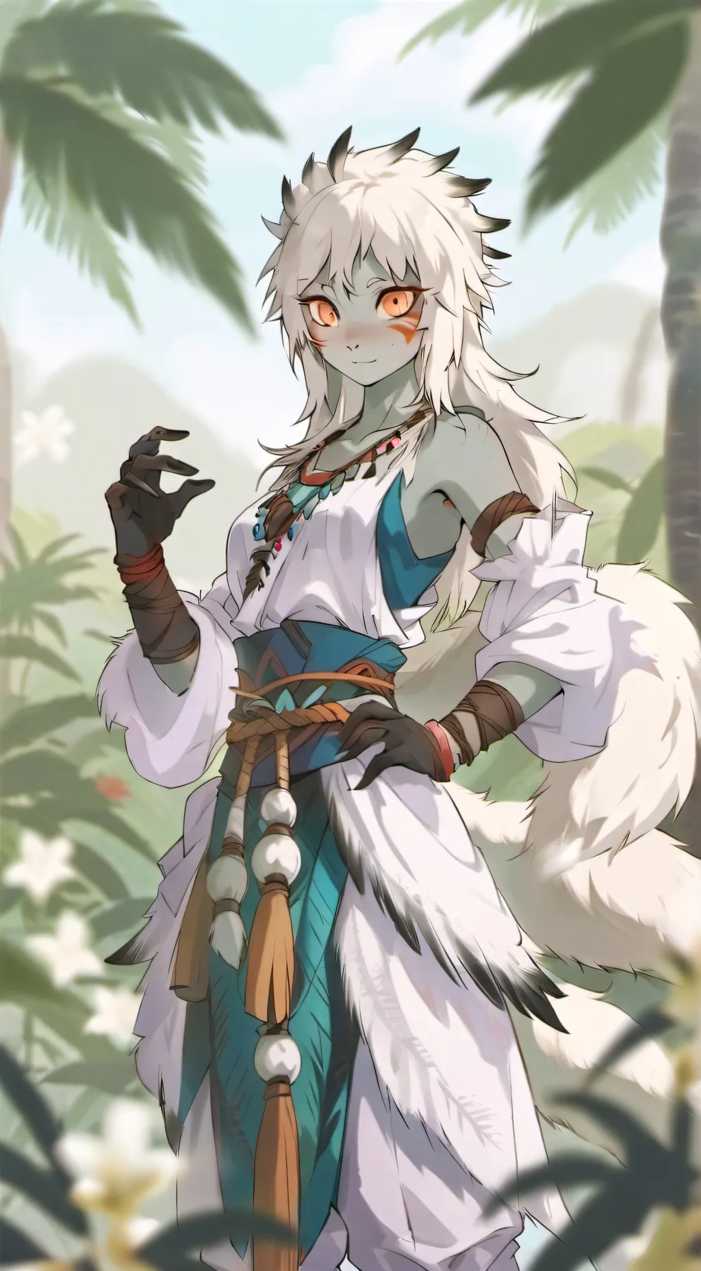 ai character: Delta background