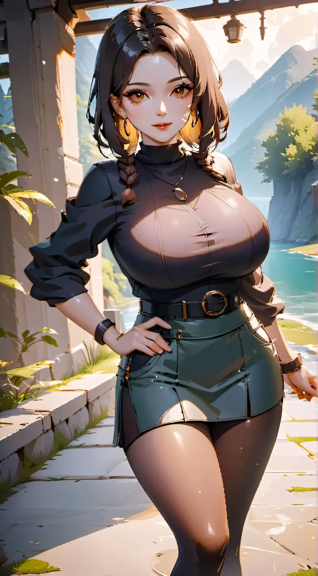 ai character: Raven  background