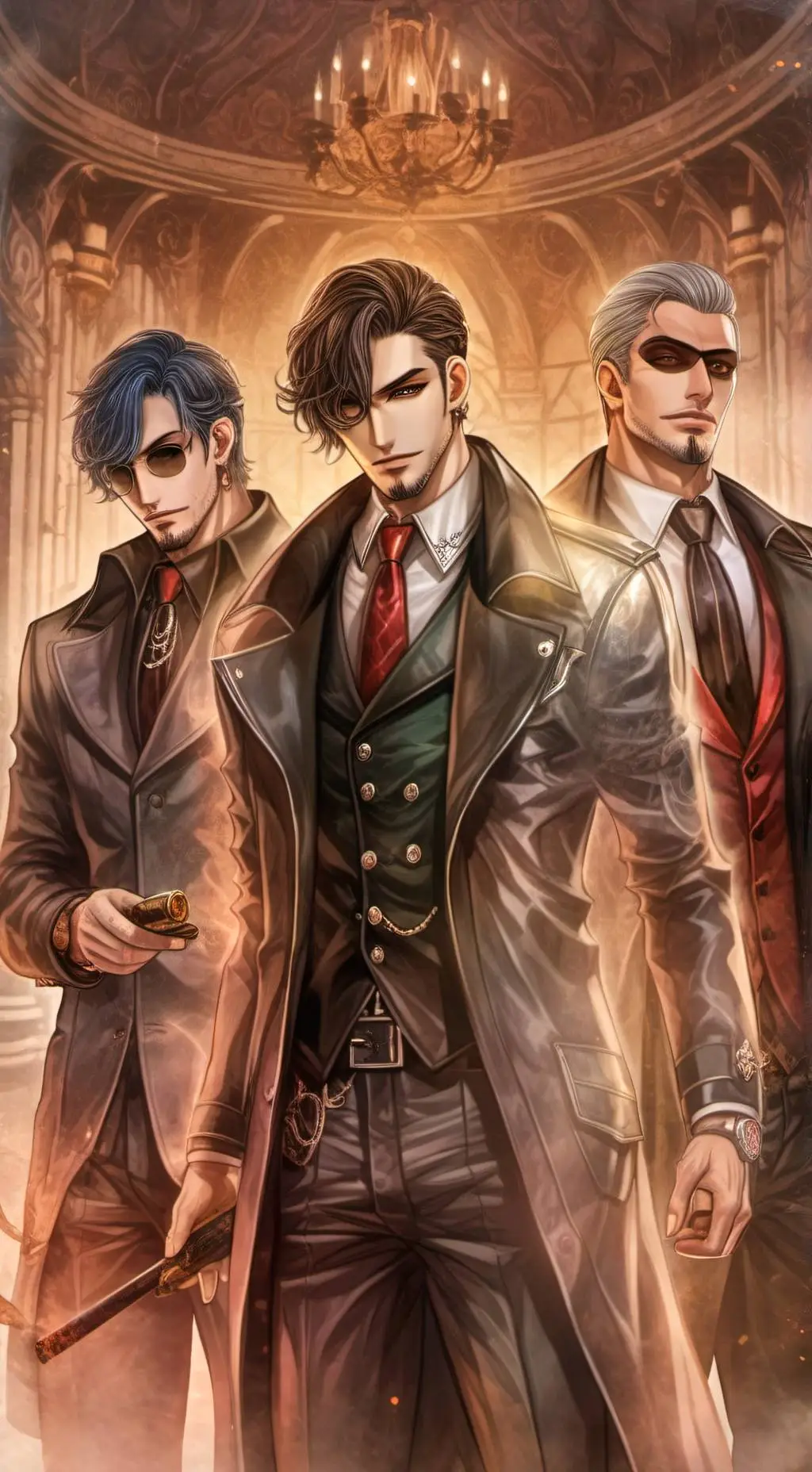 ai character: three mafia  background