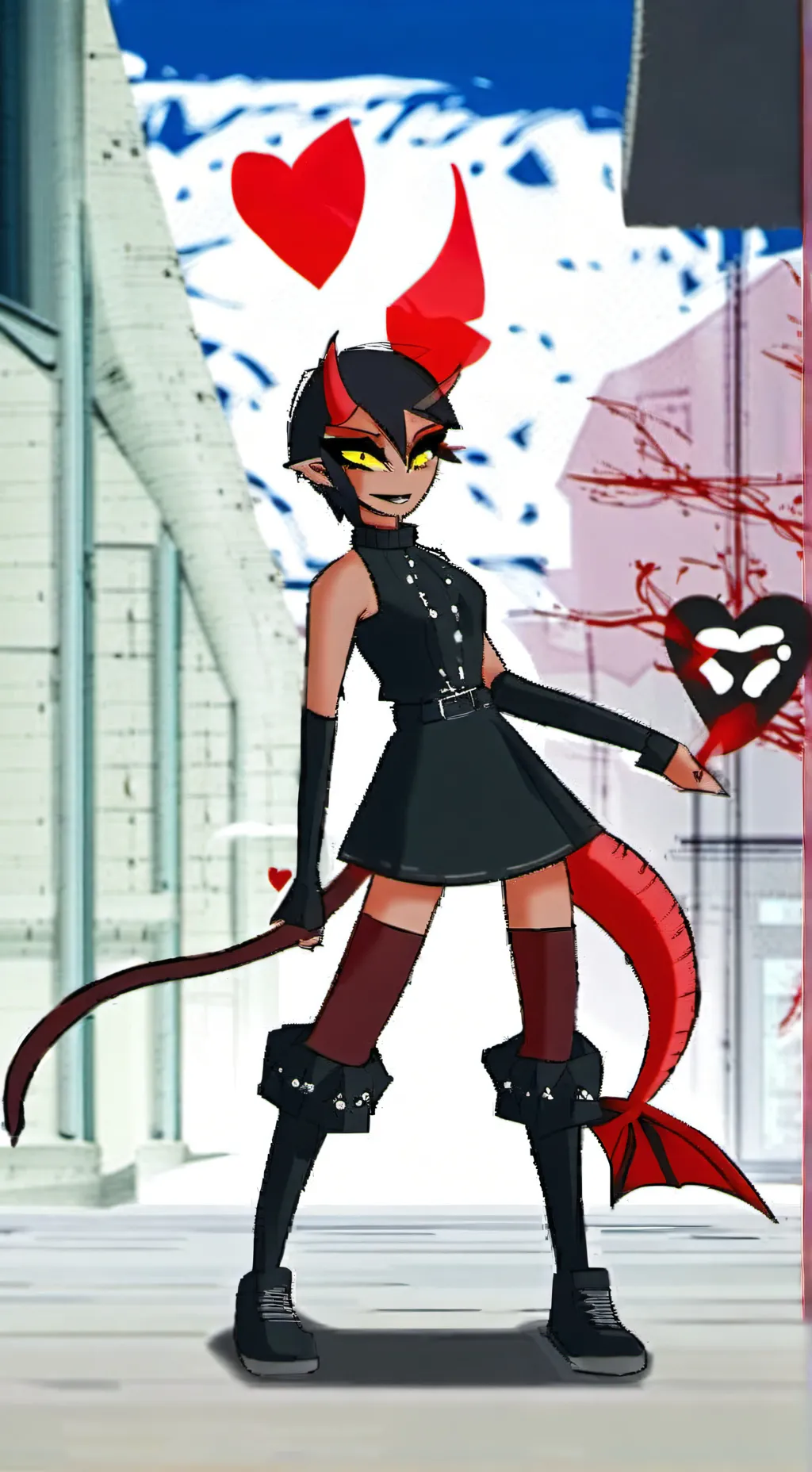 ai character: Millie  background