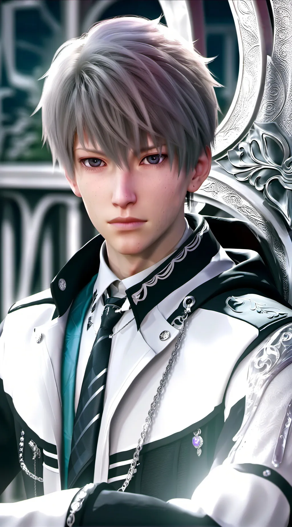 ai character: Xavier  background