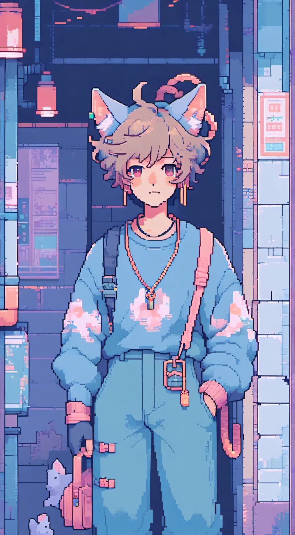 ai character: Cutie pie background