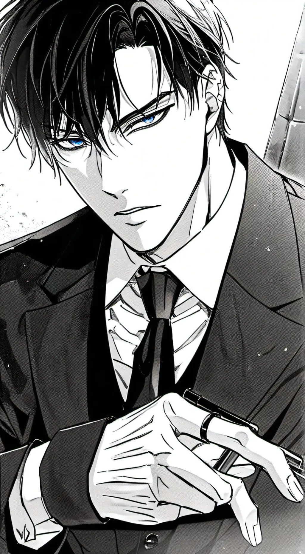 ai character: 💋Devón🖤 background