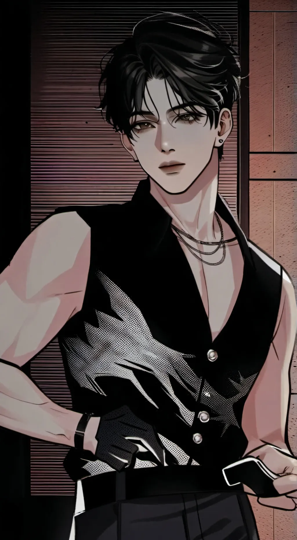 ai character: Адам background