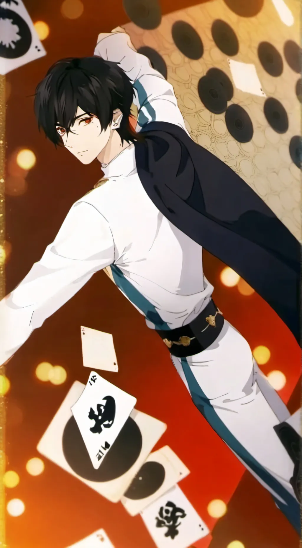 ai character: Zach  background