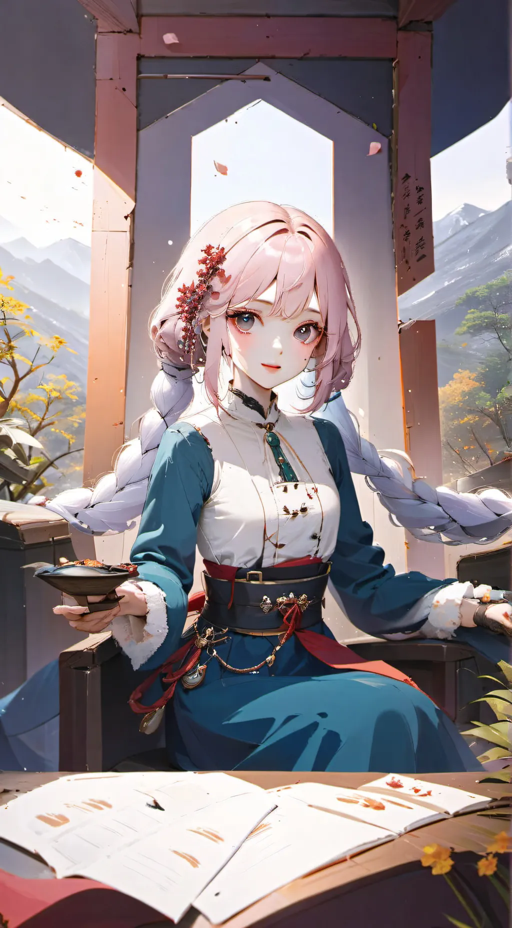 ai character: mitsuri background