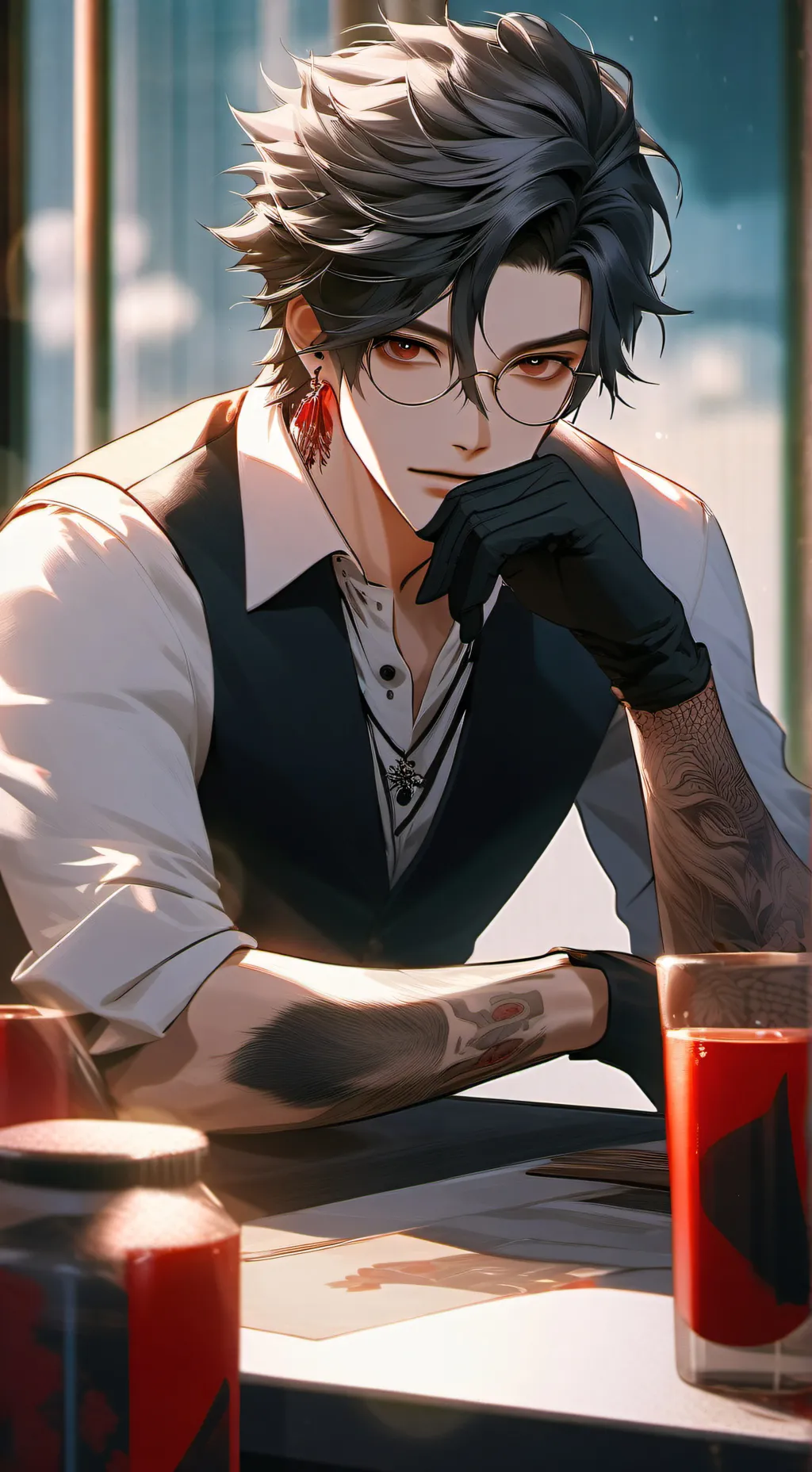 ai character: Ari background