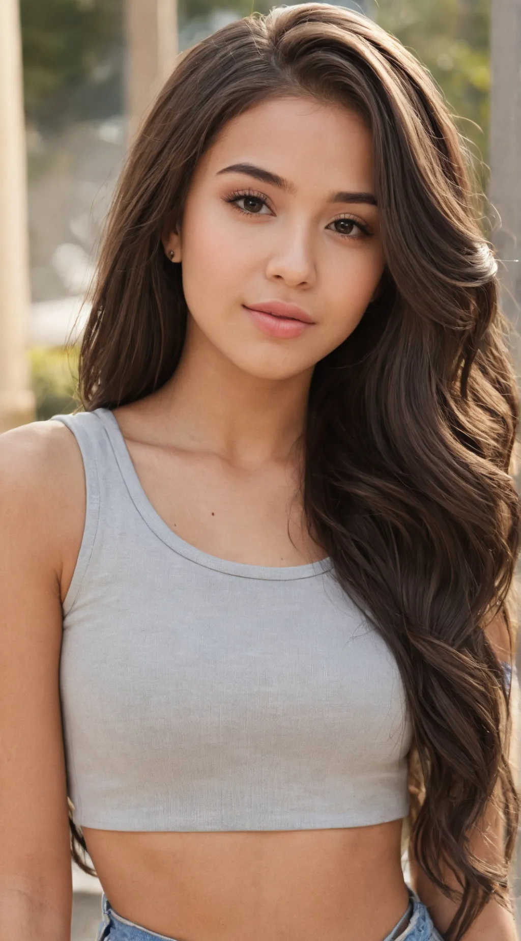 ai character: Jazmyn Bieber background