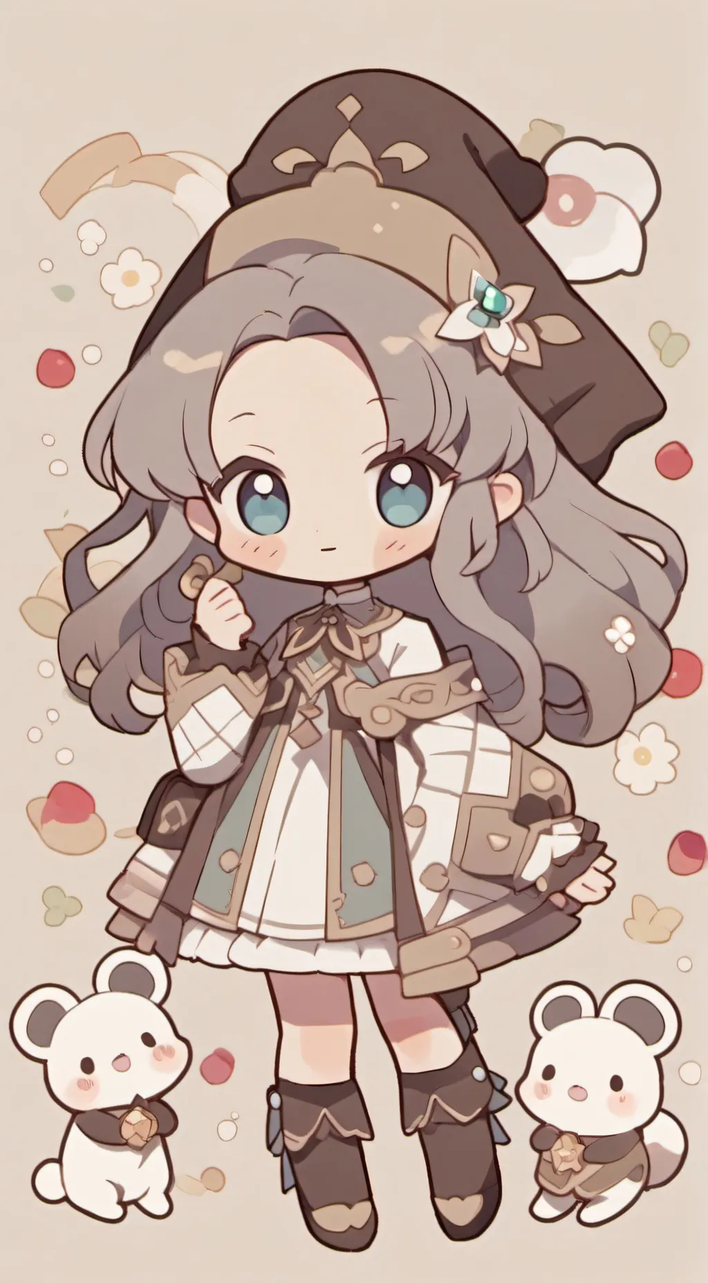 ai character: Perla background