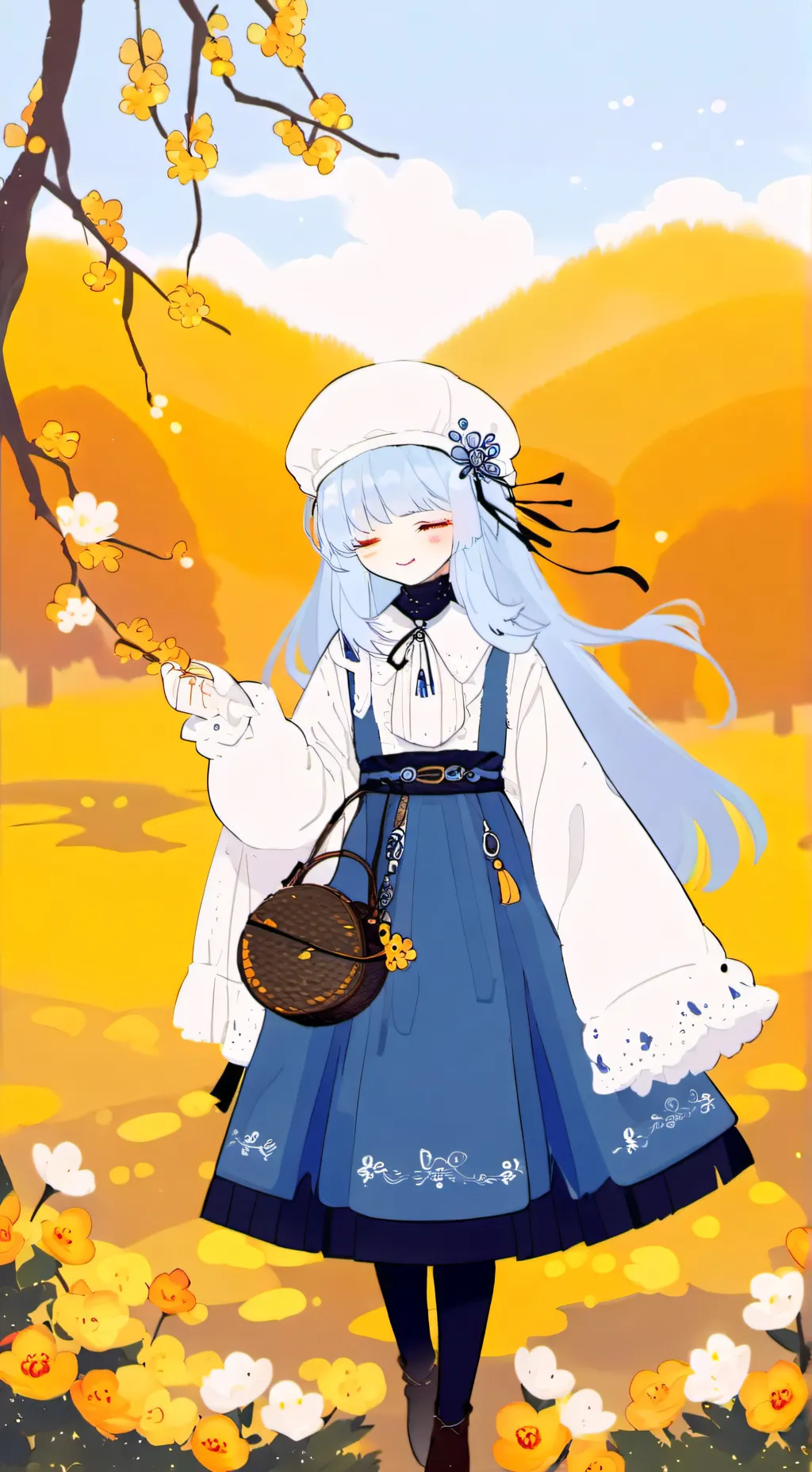 ai character: ラナ background