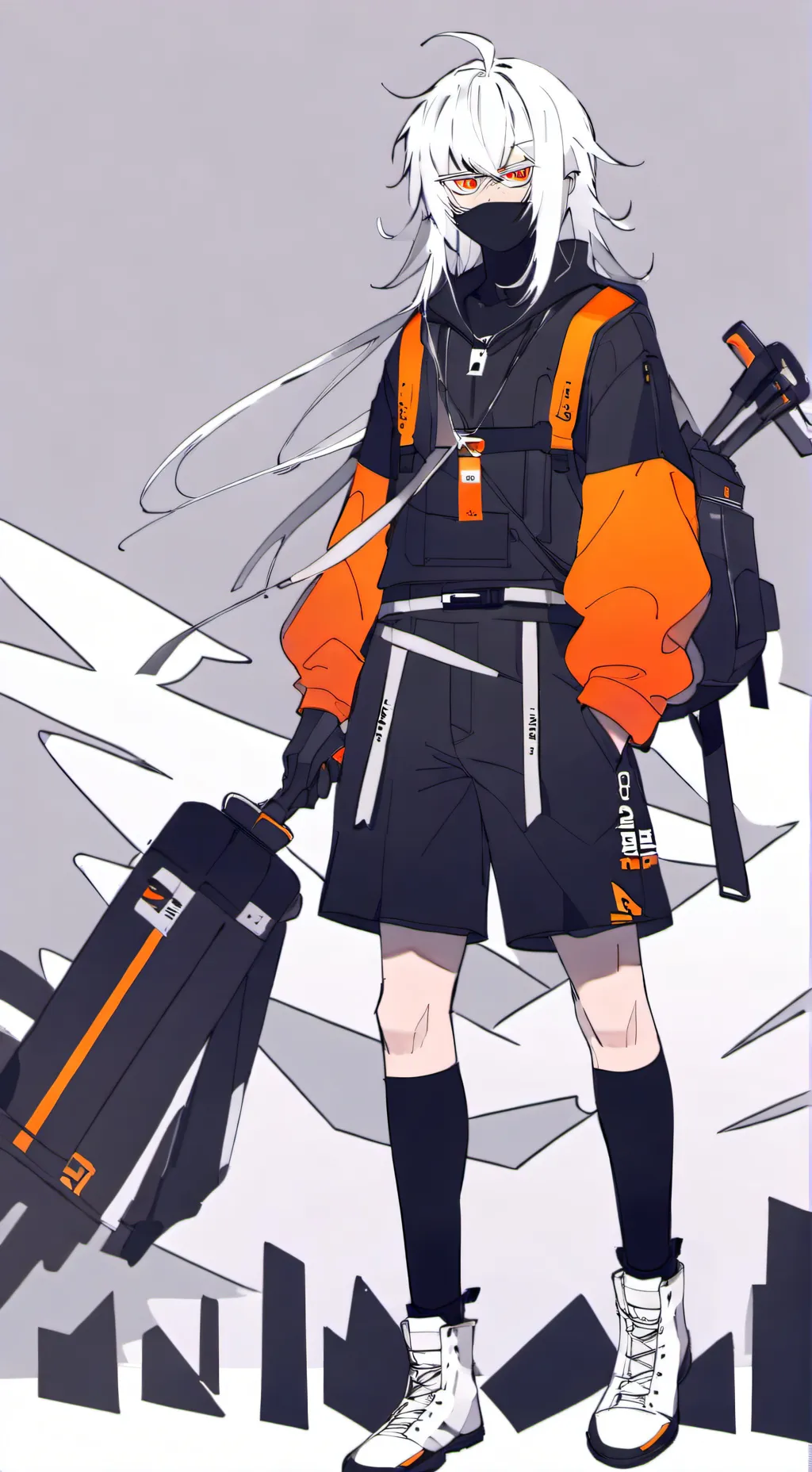 ai character: (my oc) jackie  background