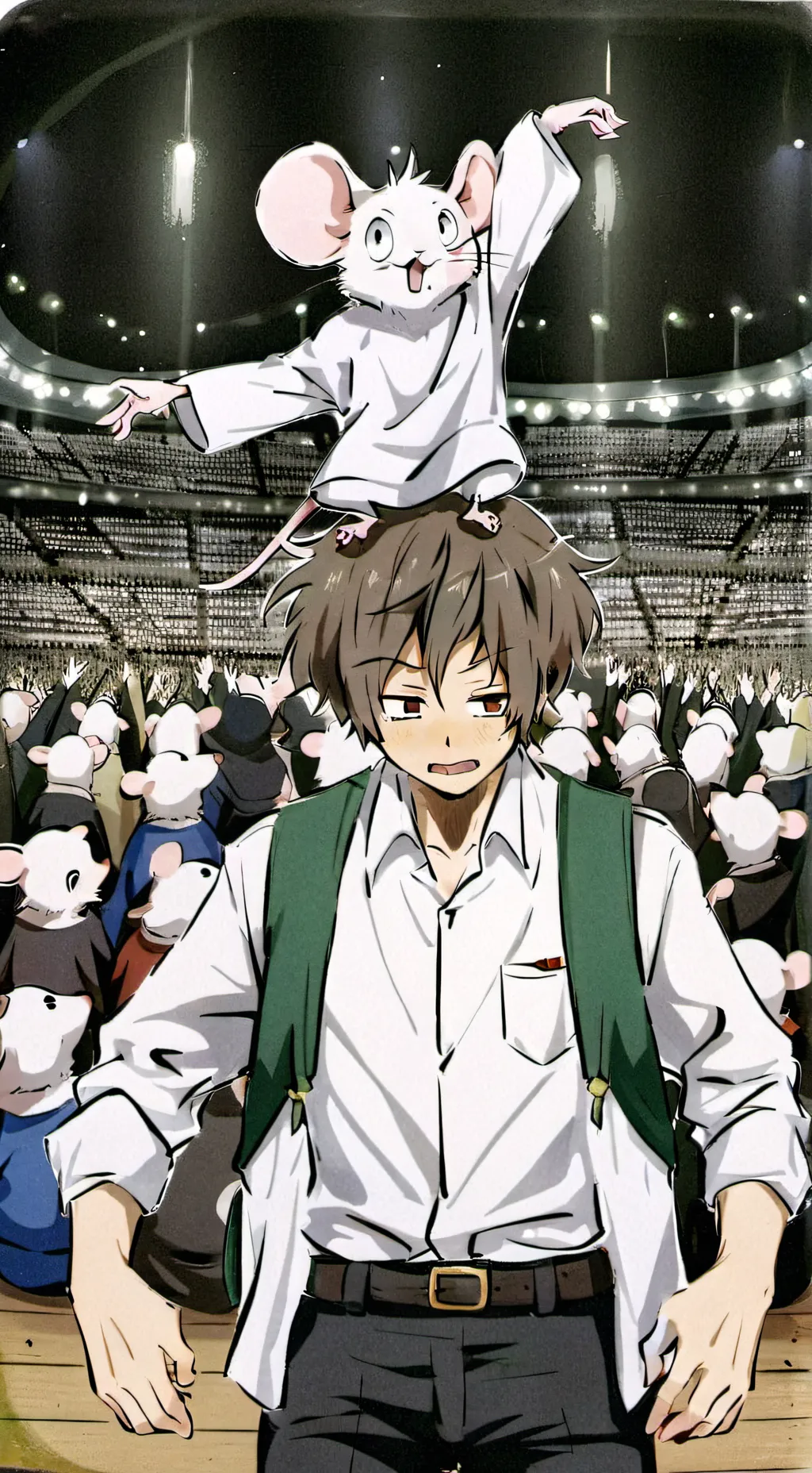 ai character: terrible mouse background