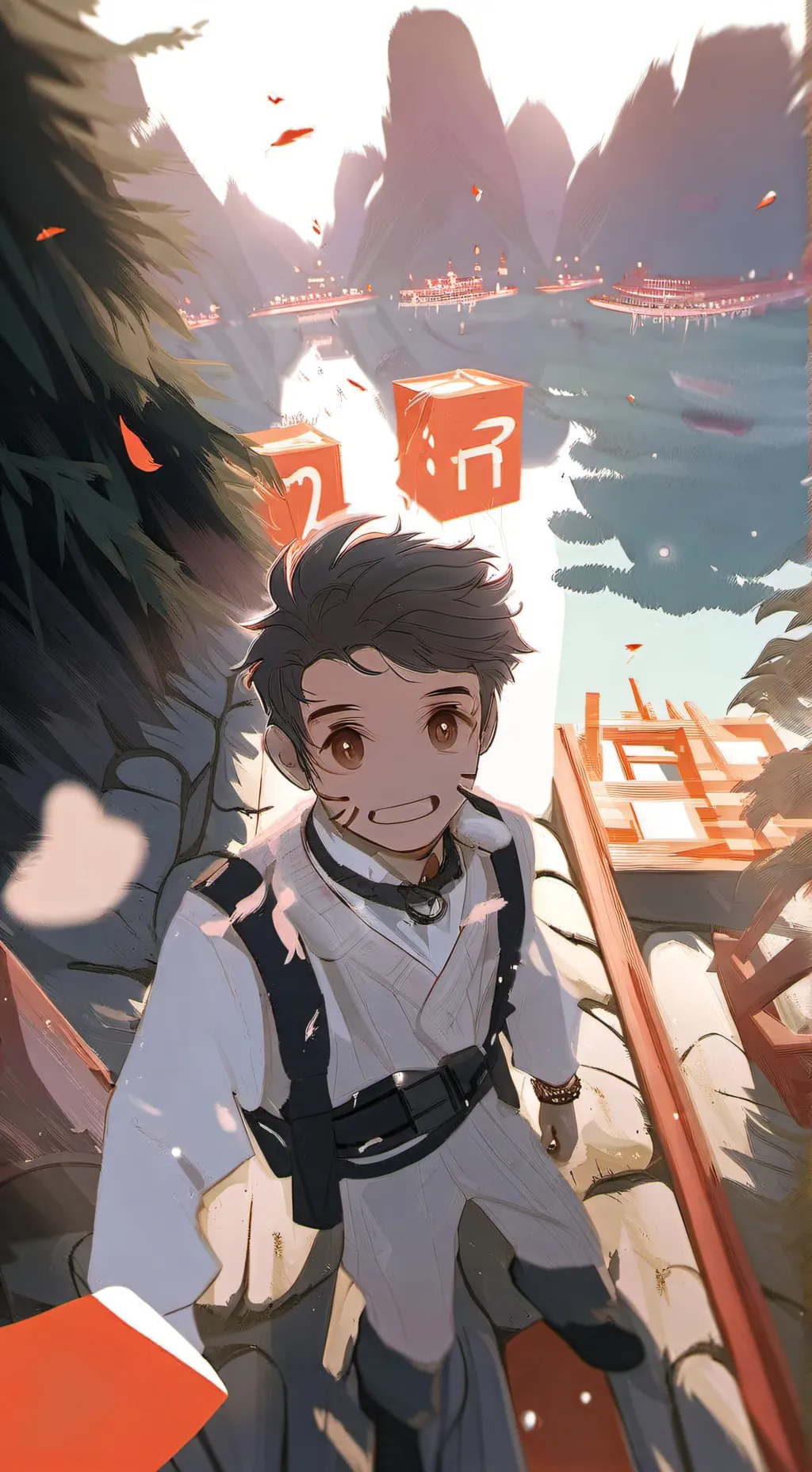 ai character: 2025 background