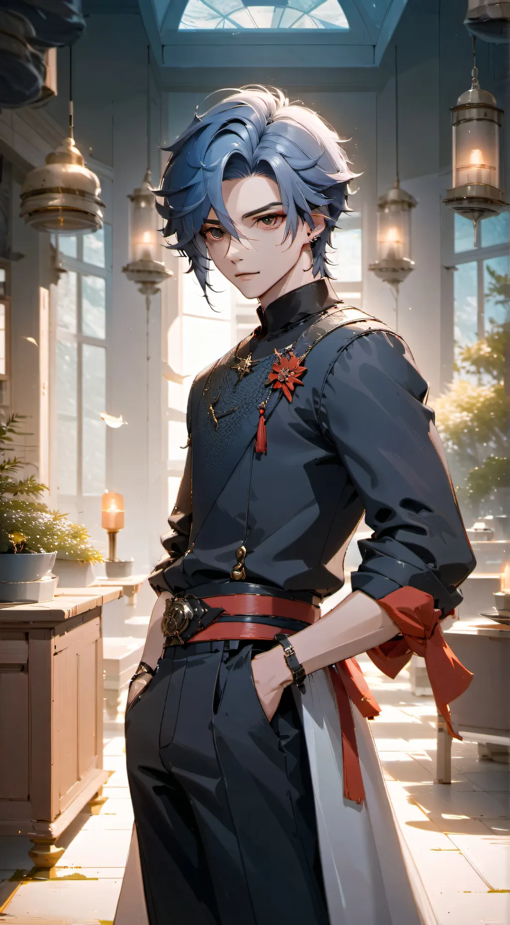 ai character: Bf background