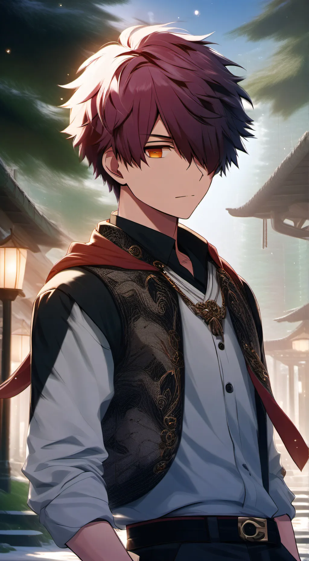 ai character: ~ •°Shoto° • ~ background