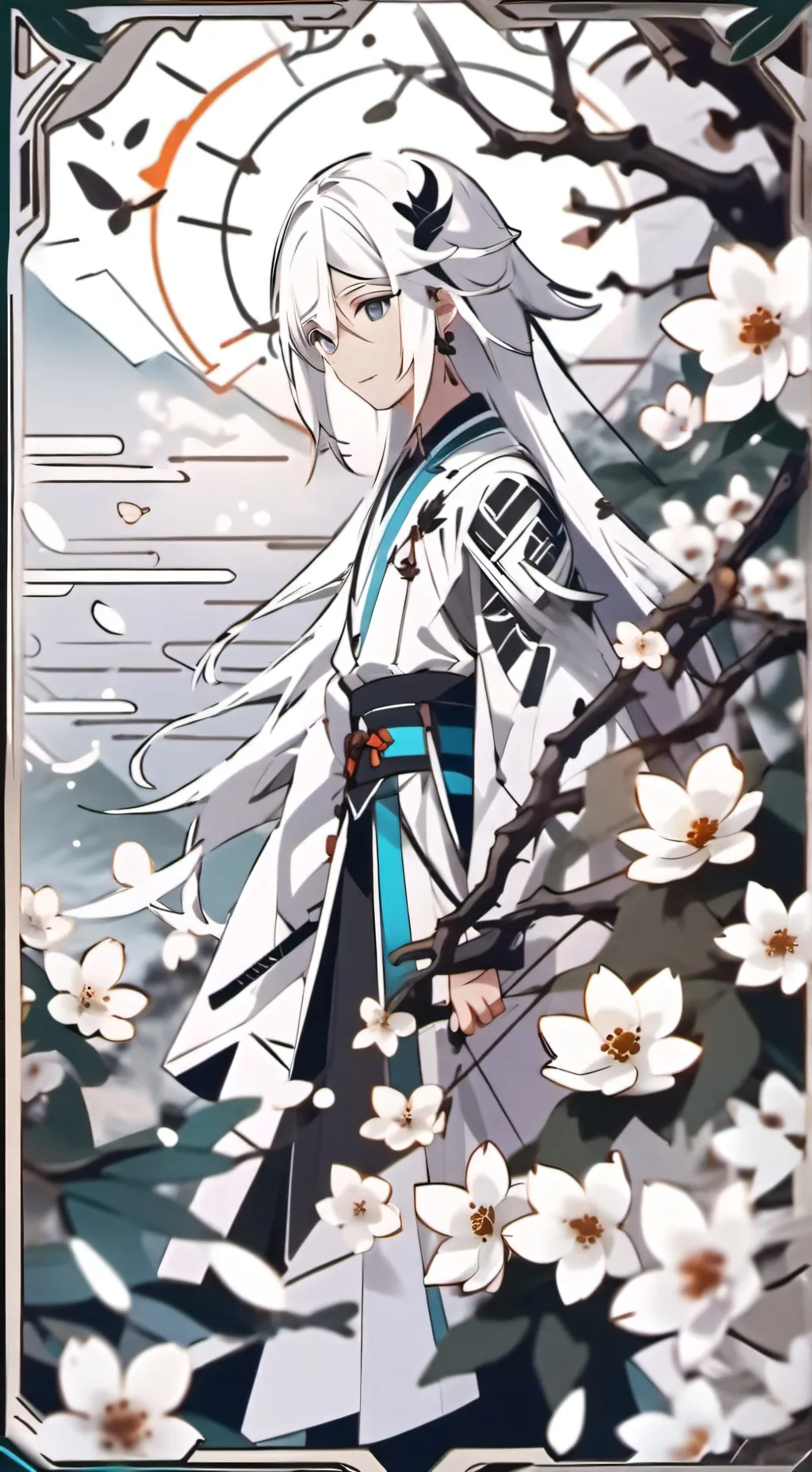 ai character: Nabi x santi🍡 background