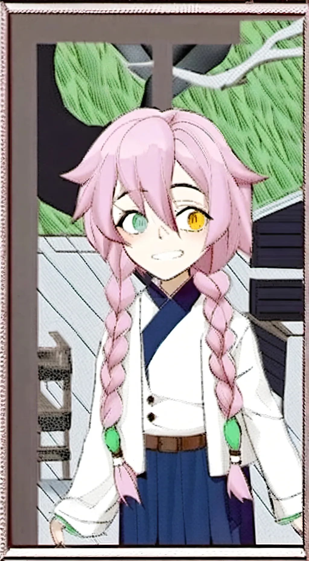 ai character: ObaMits Child background