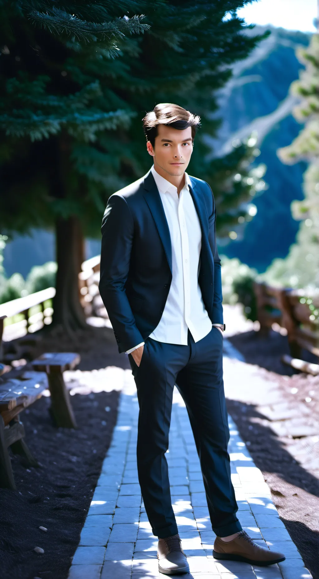 ai character: Ezra/mr fitz background