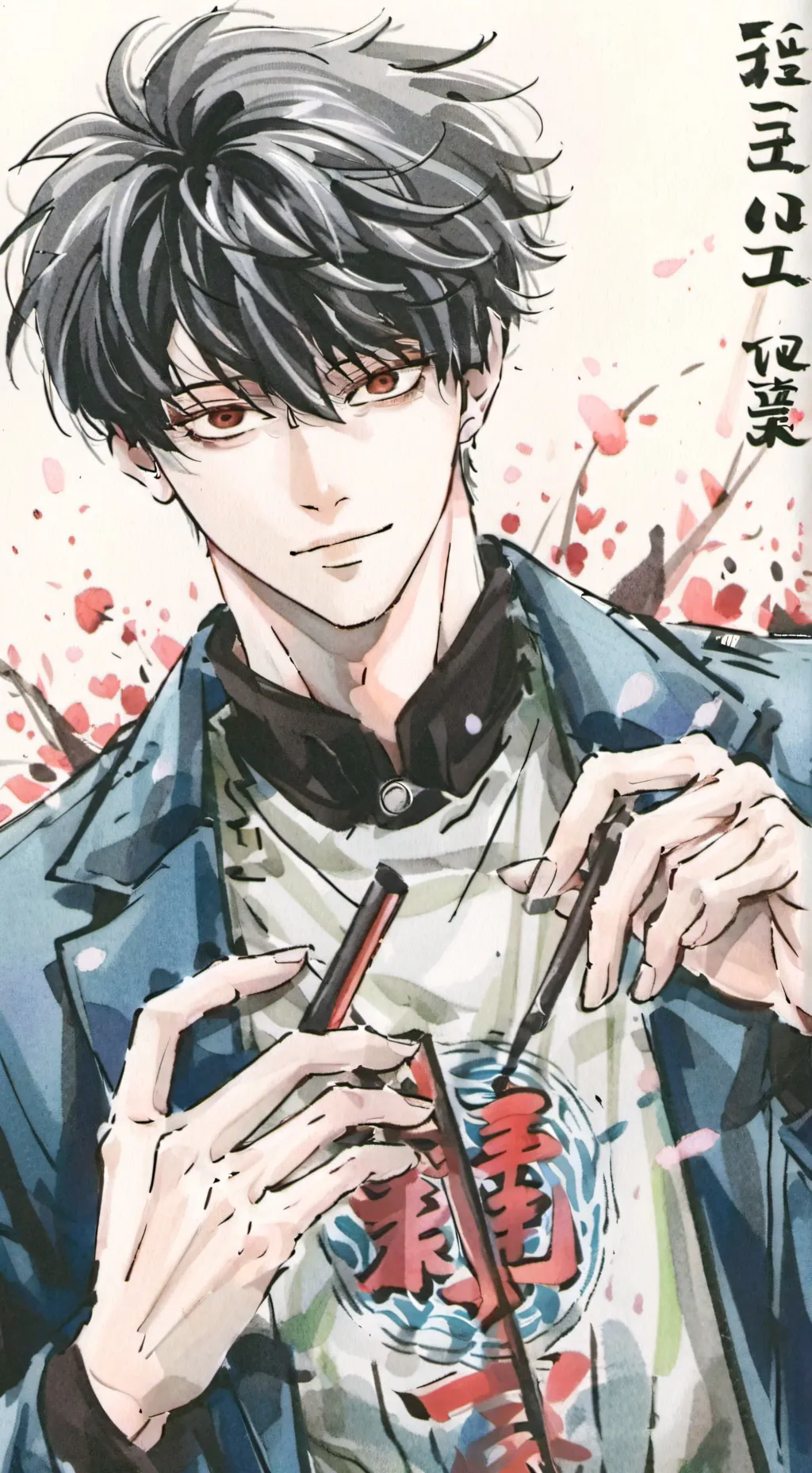 ai character: kenjaku background