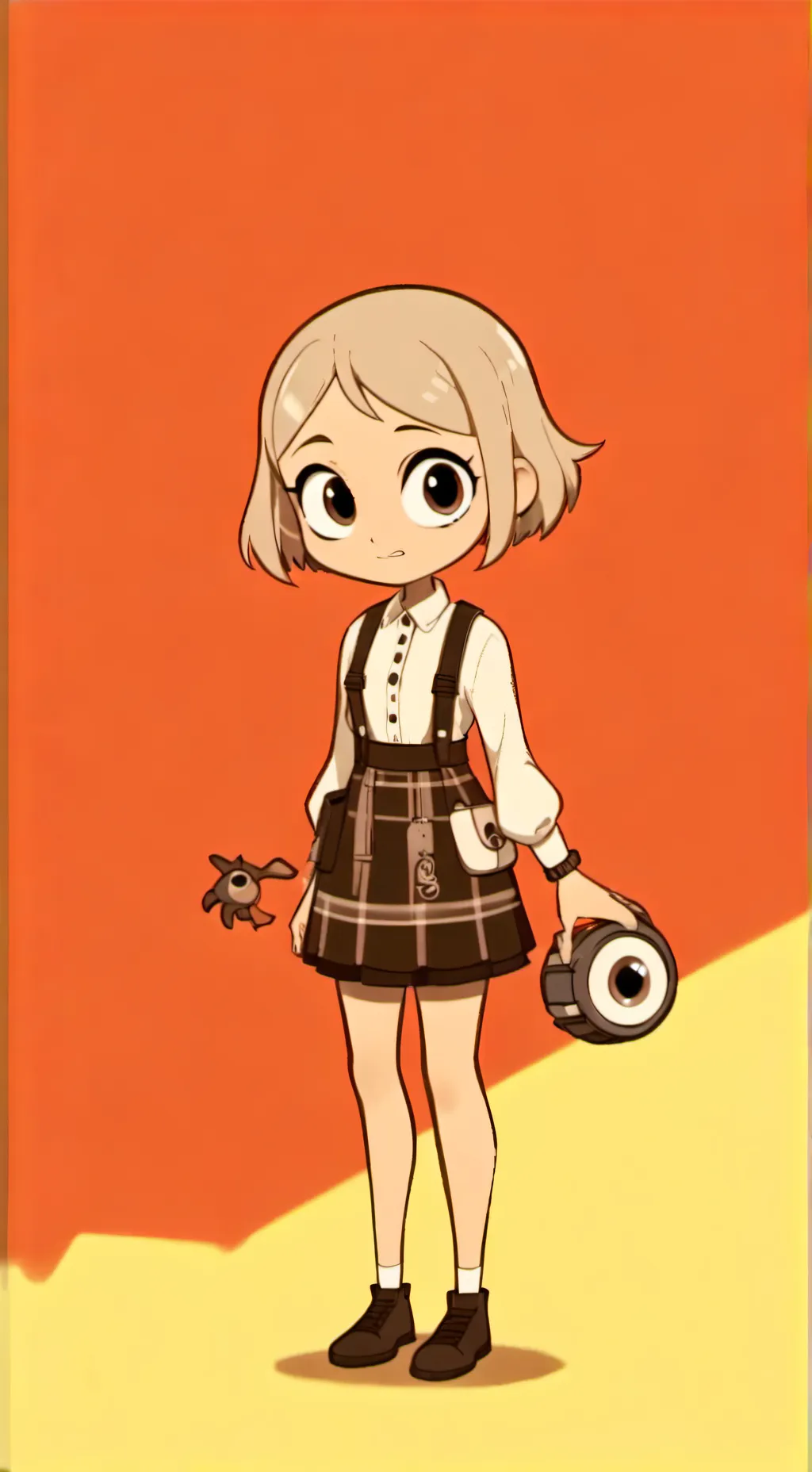 ai character: Shelly background