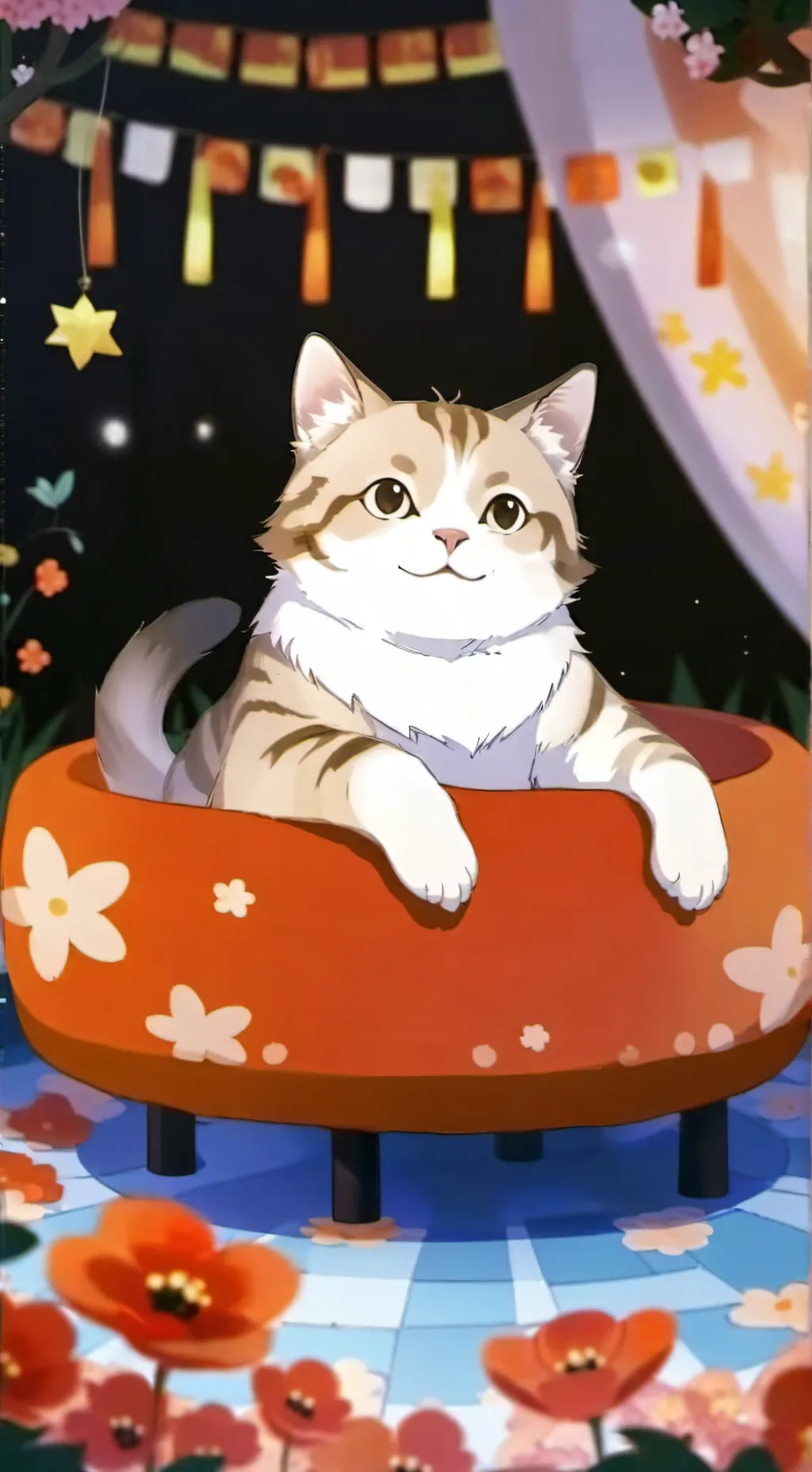 ai character: catnap x dogday background