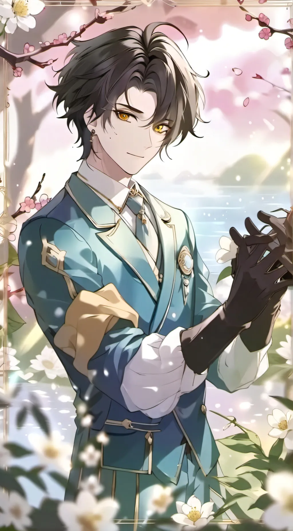 ai character: alan  background