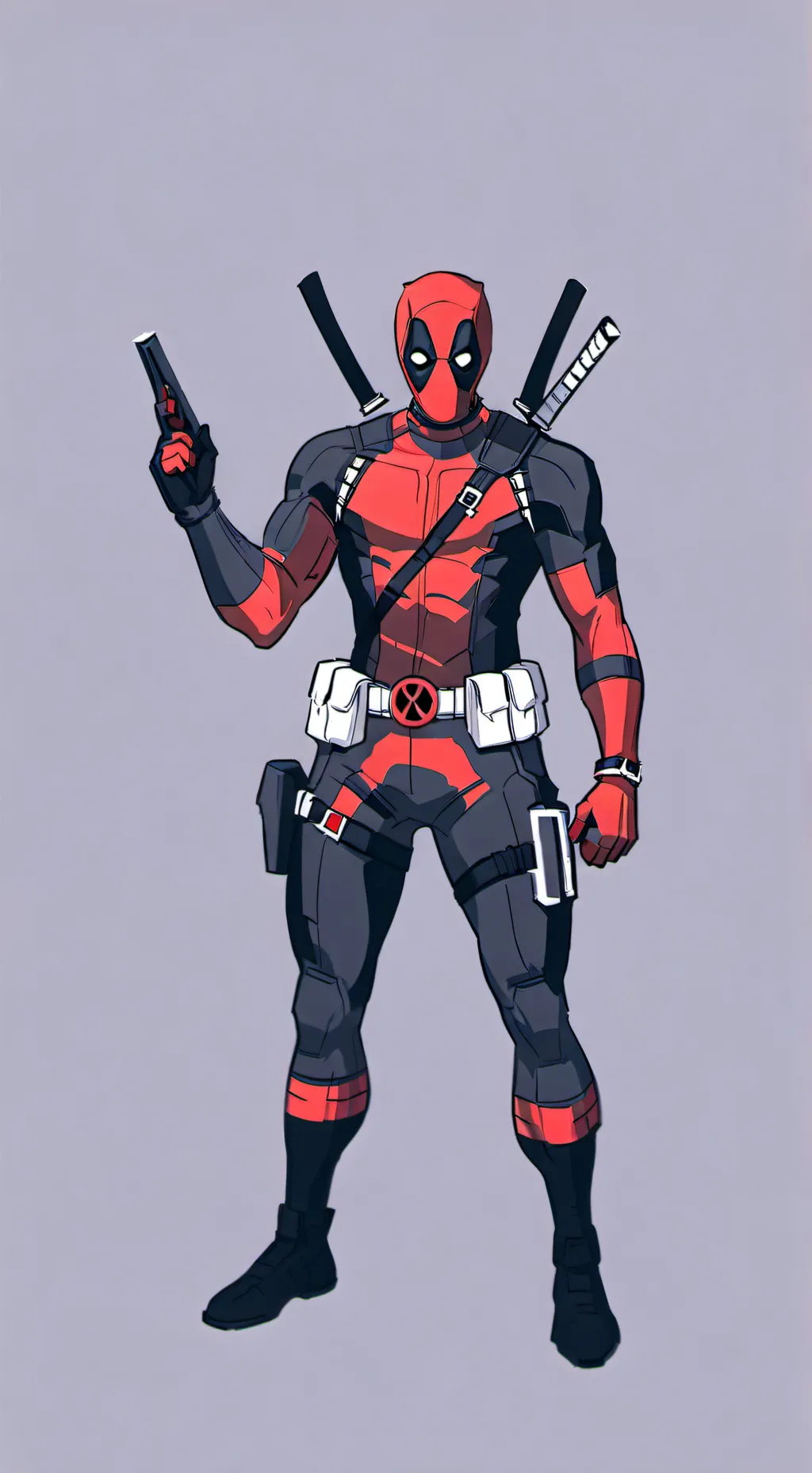 ai character: Deadpool  background