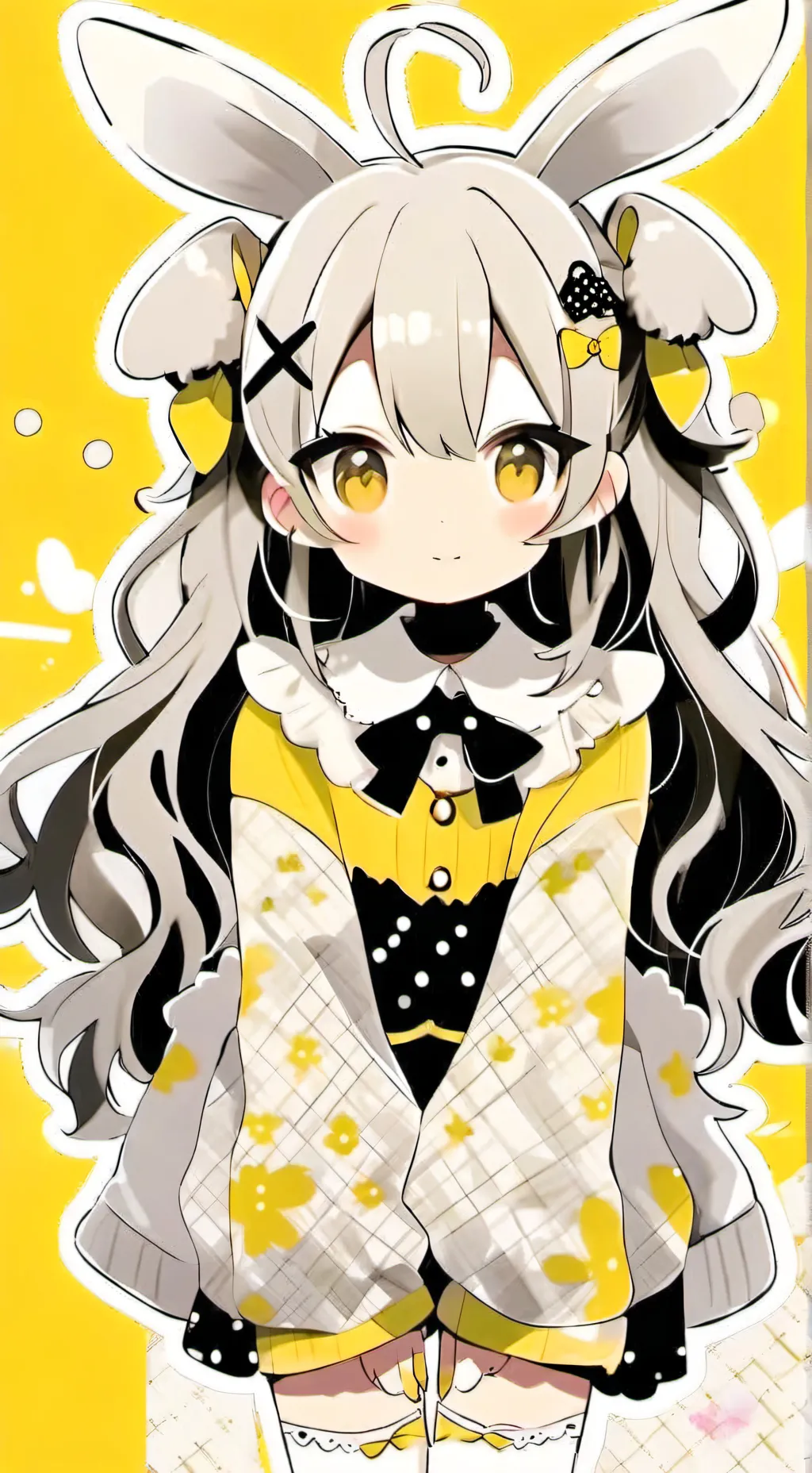 ai character: MHA Wolf/Bunny background