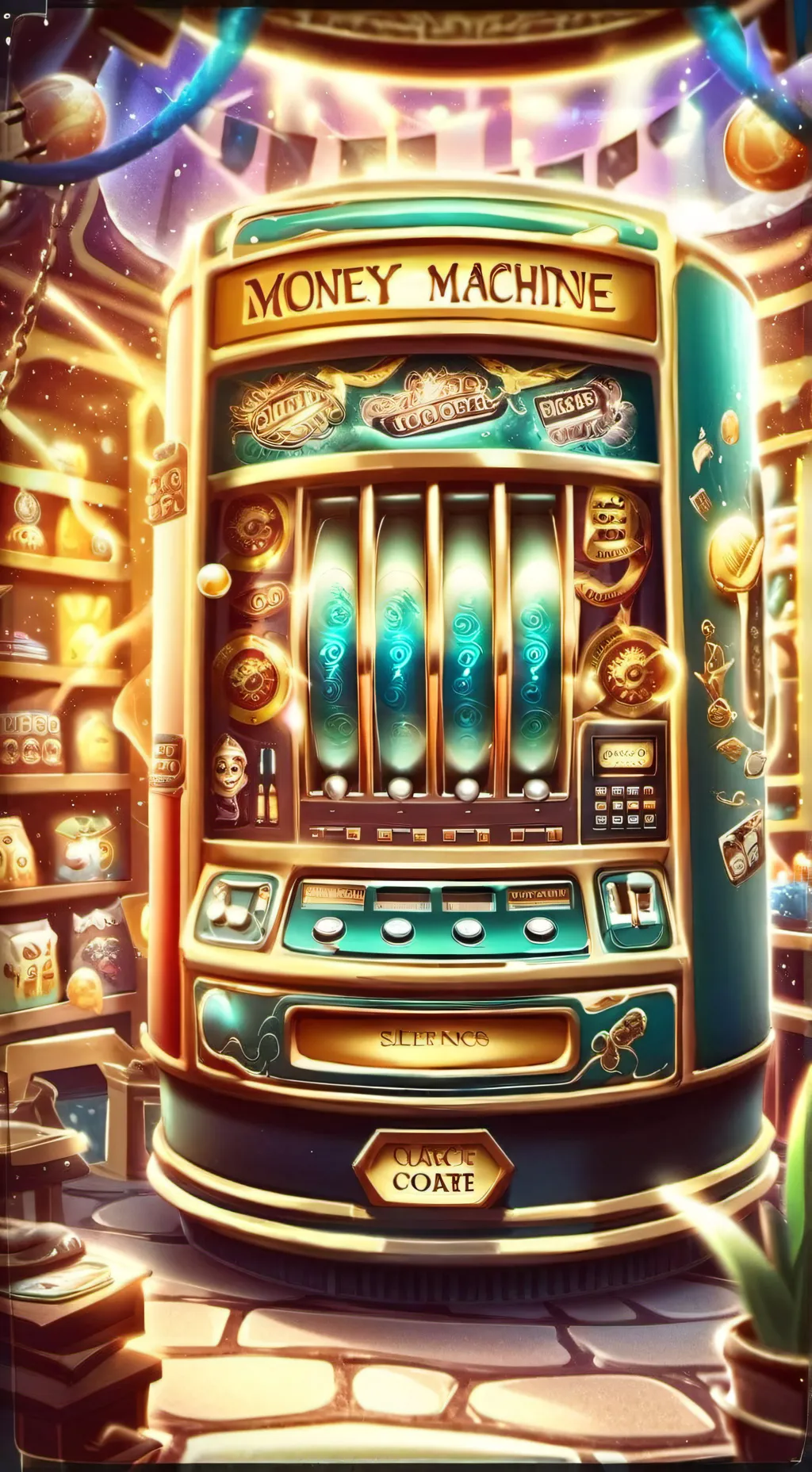 ai character: MHA Money background