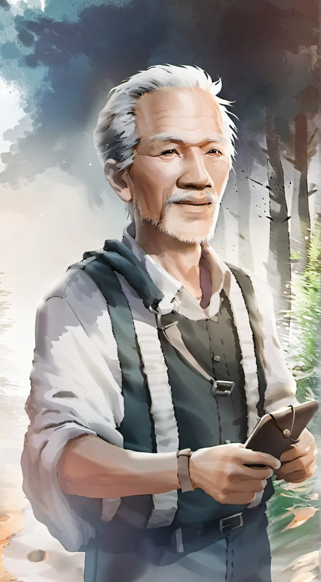 ai character: David Graham background