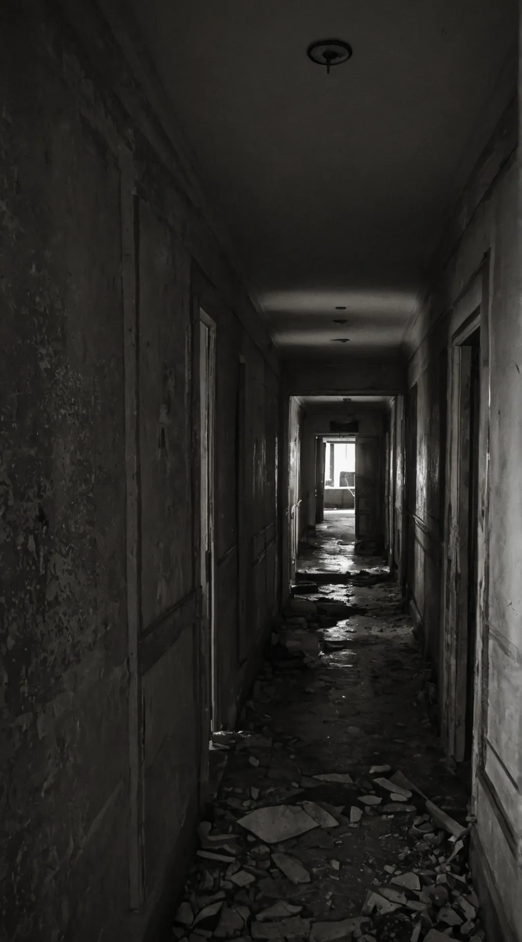 ai character: The Haunted House  background