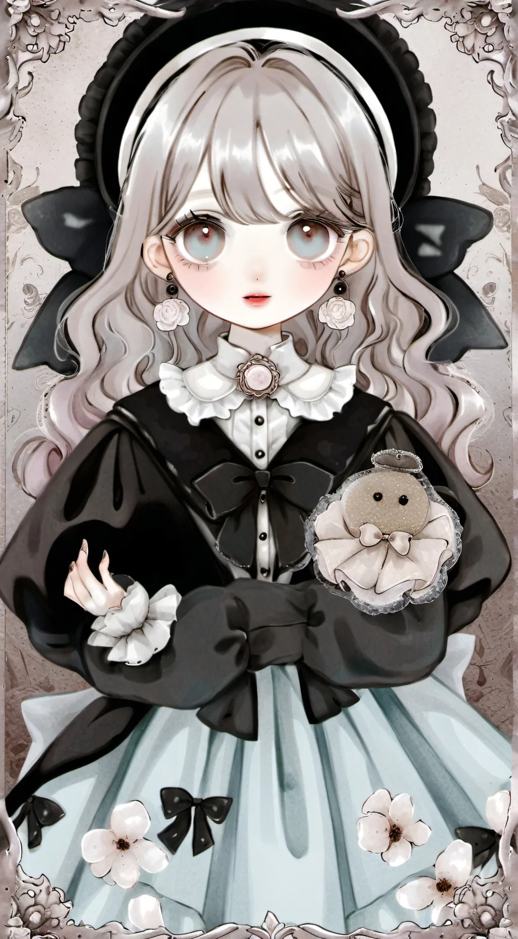 ai character: Mha kiss background