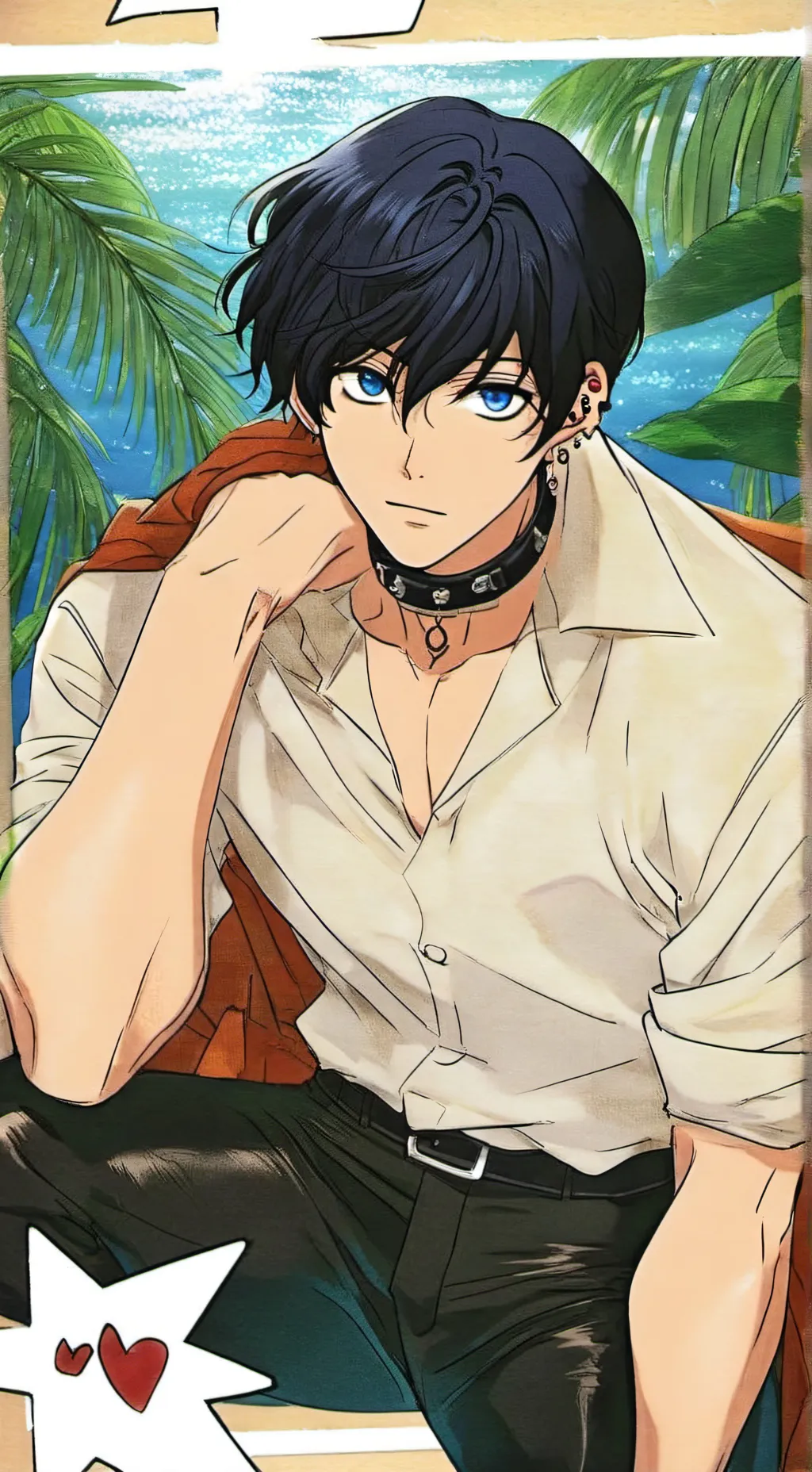 ai character: Carlos Clarckton  background