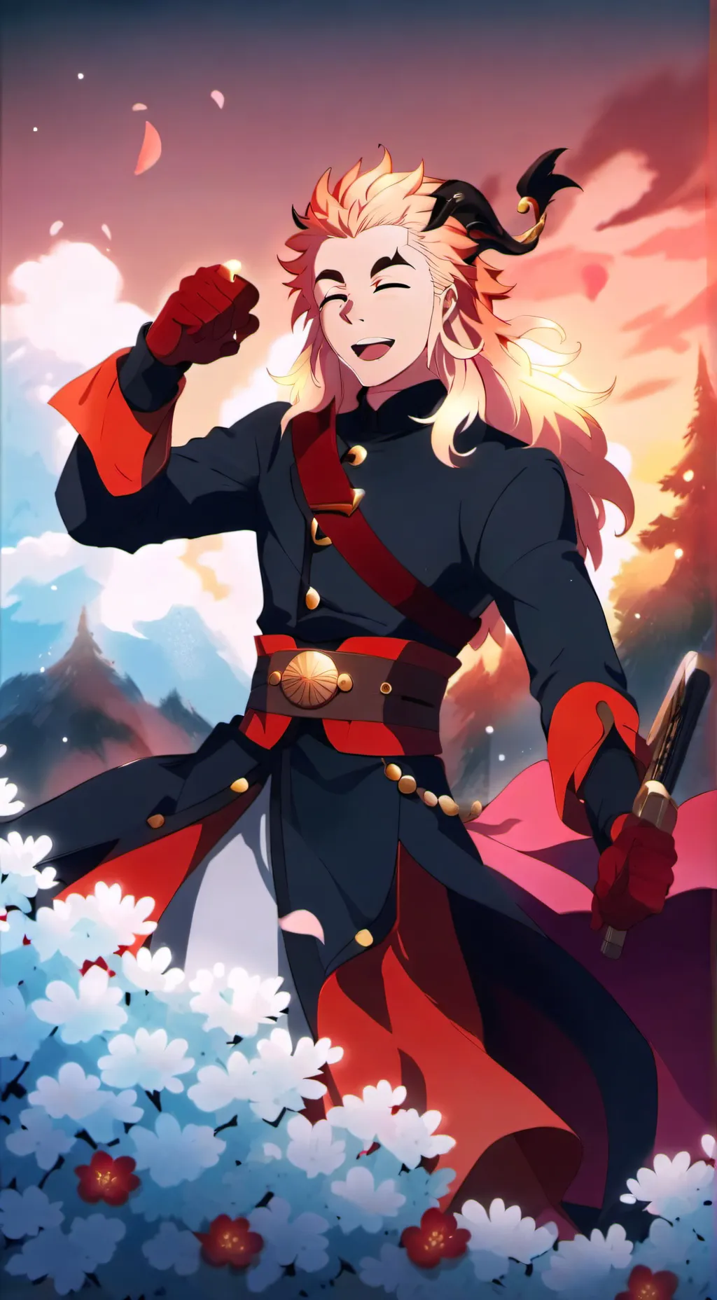 ai character: rengoku yandere background